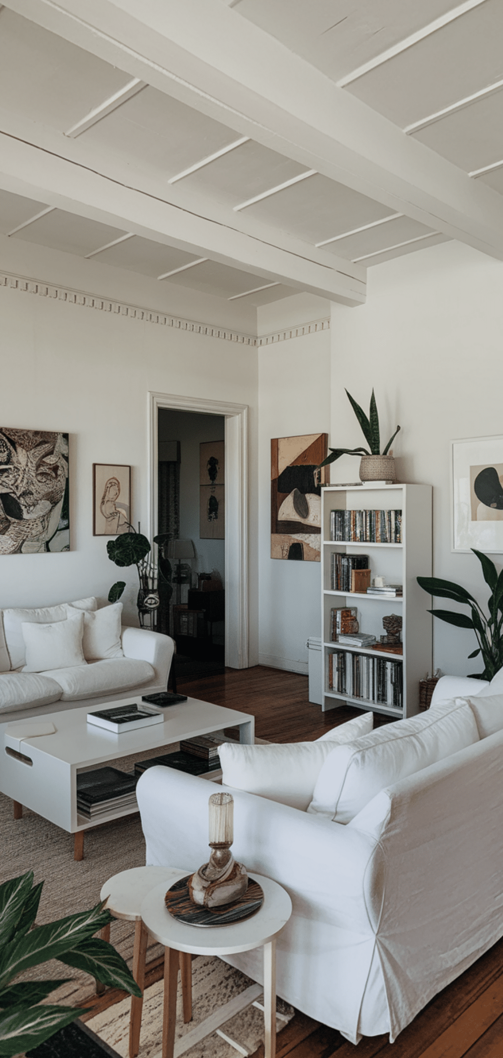 Perfect White Living Room Decor