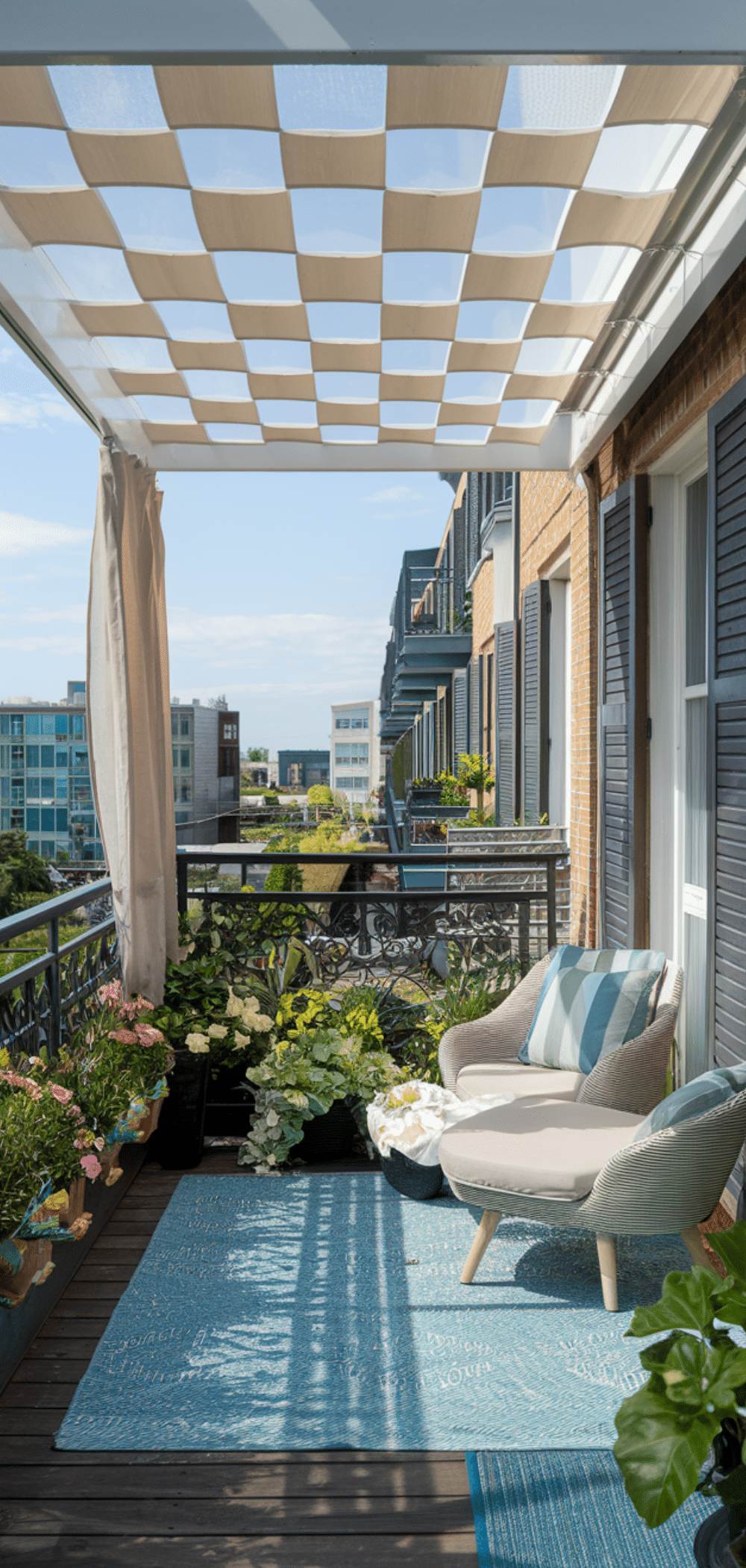 17 Cozy Apartment Balcony Shade Ideas That Never Go Out of Style