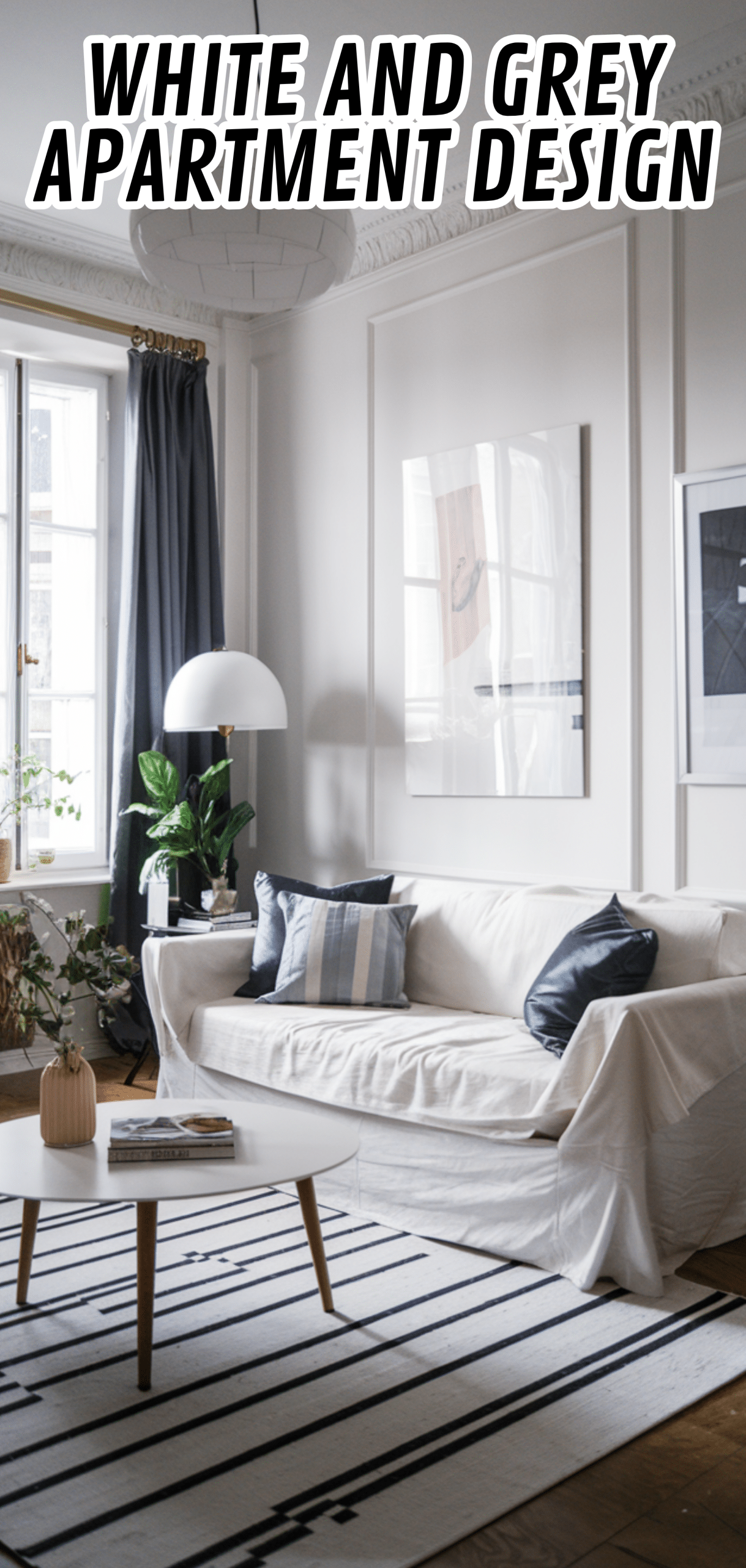 16 Minimalist White and Grey Apartment Design Concepts