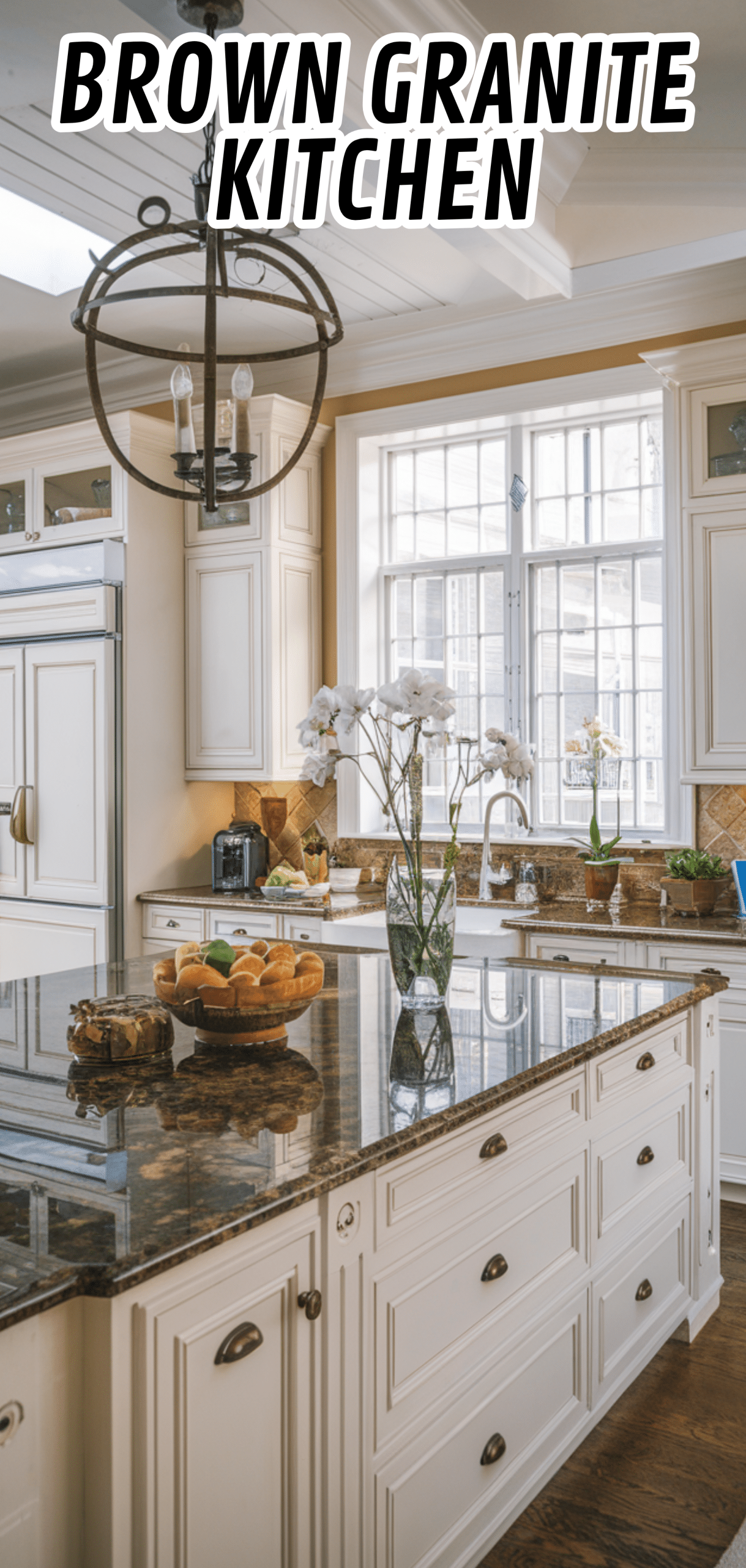 15 Fantasy Brown Granite Kitchen Designs That Wow Guests