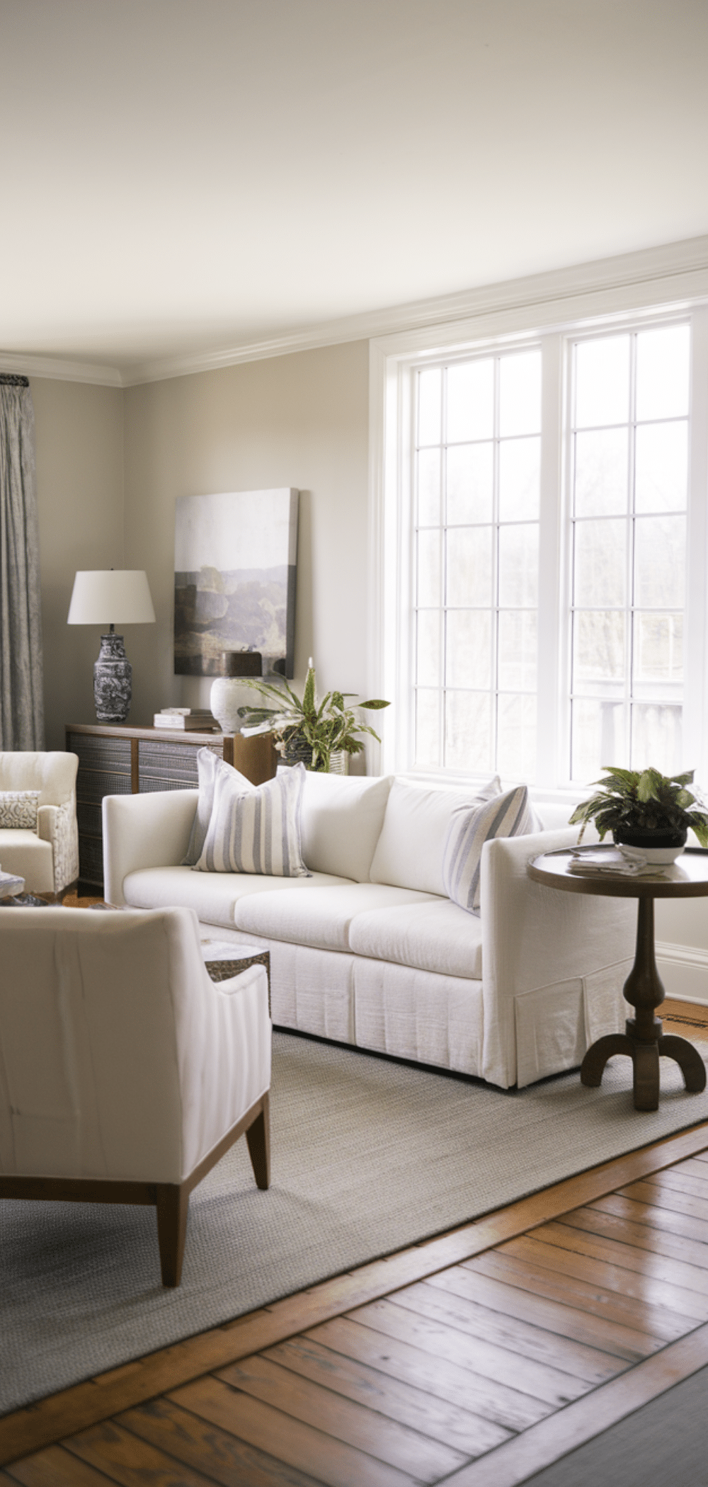 Perfect White Living Room Decor