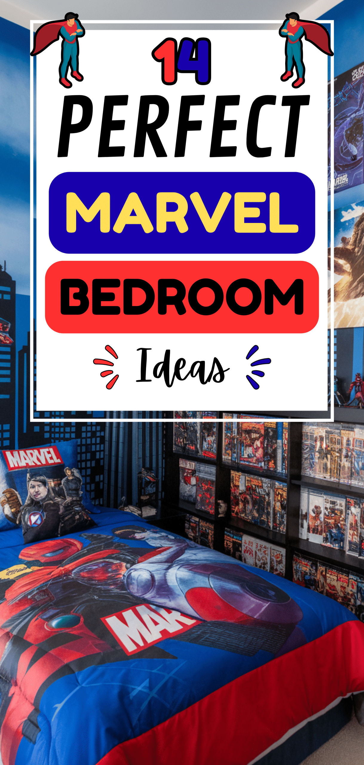 Perfect Marvel Bedroom Ideas