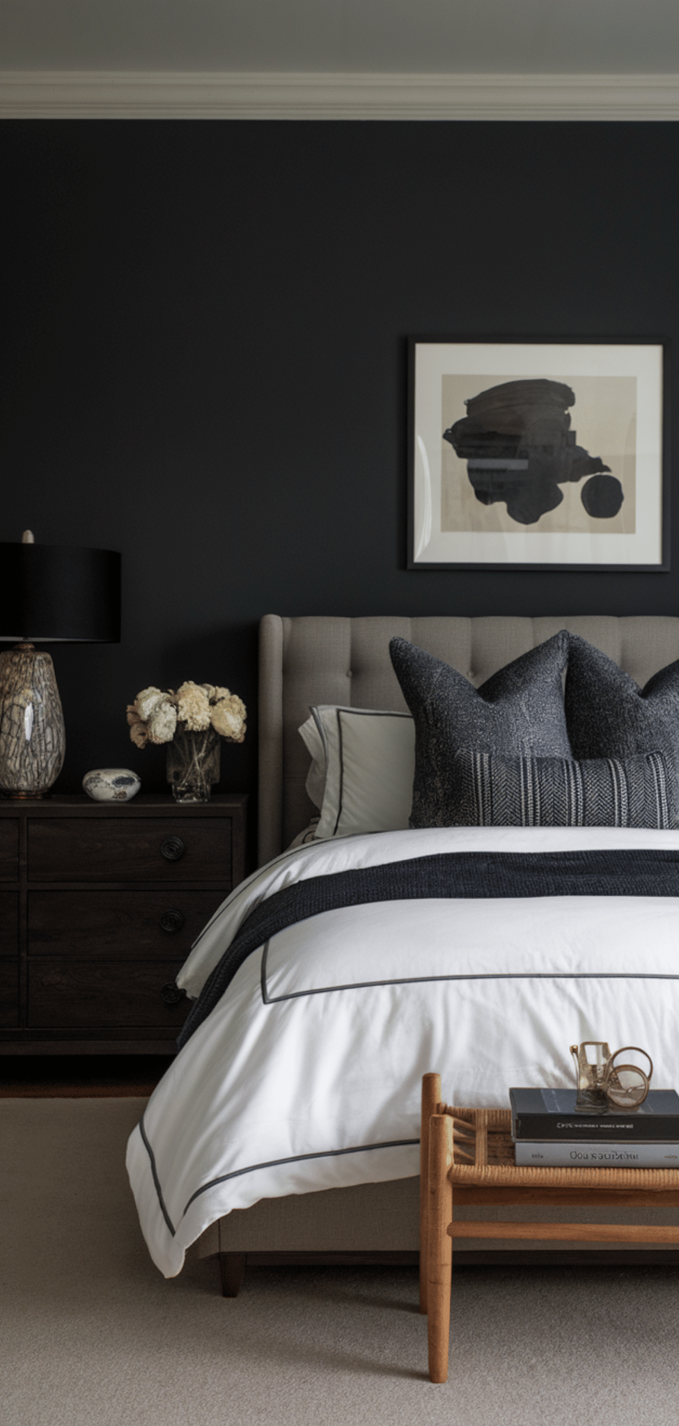 17 Creative Shades of Dark and Moody Bedroom Ideas - The Mega Mom