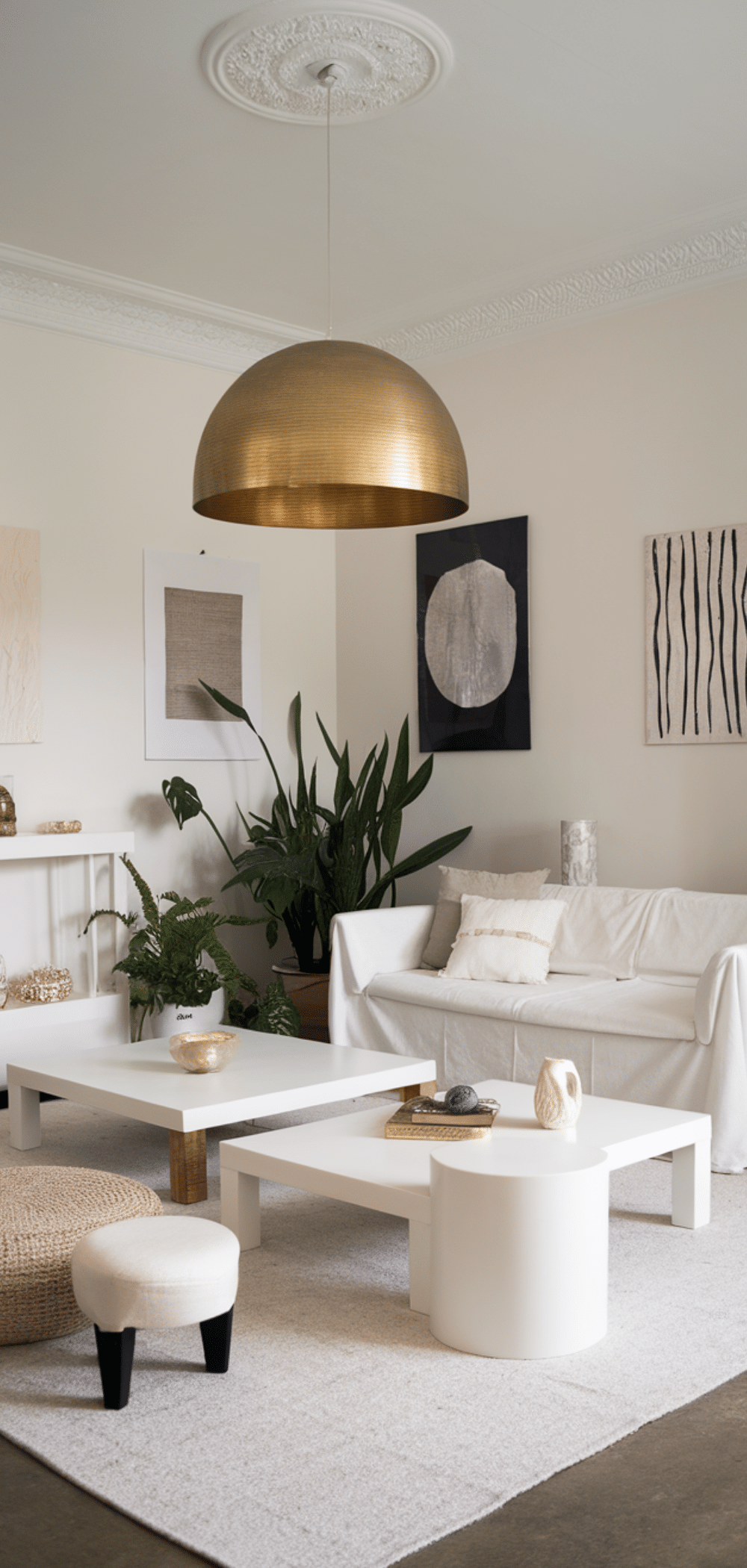 Perfect White Living Room Decor