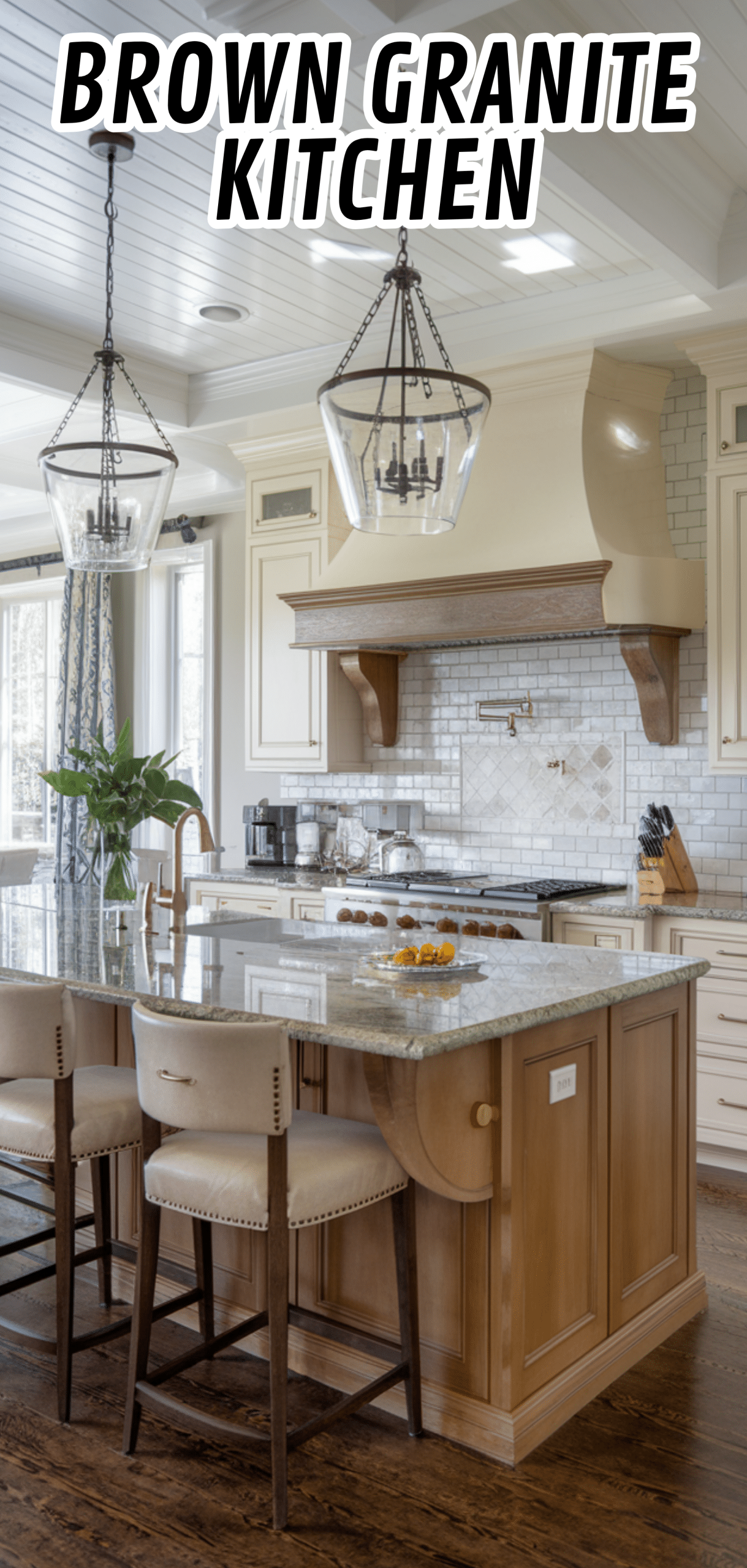 15 Fantasy Brown Granite Kitchen Designs That Wow Guests