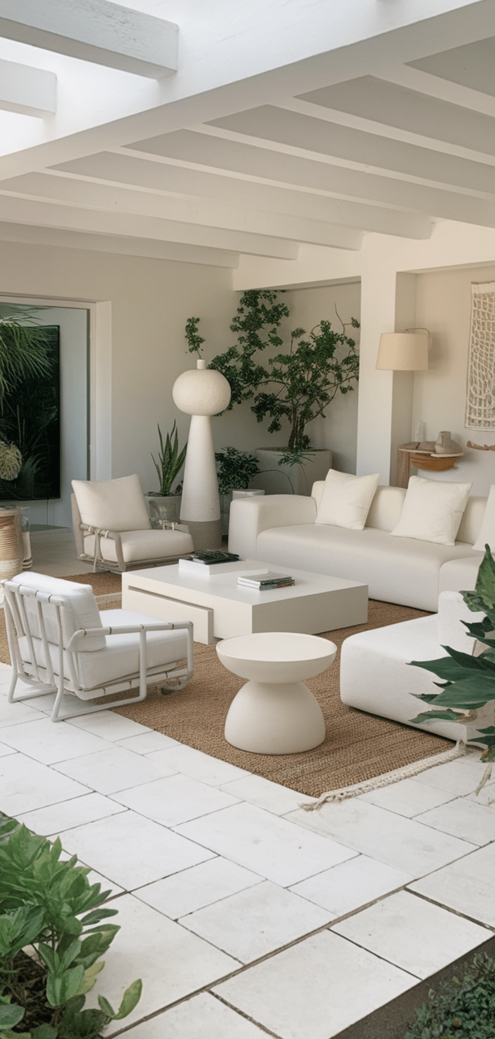 Perfect White Living Room Decor