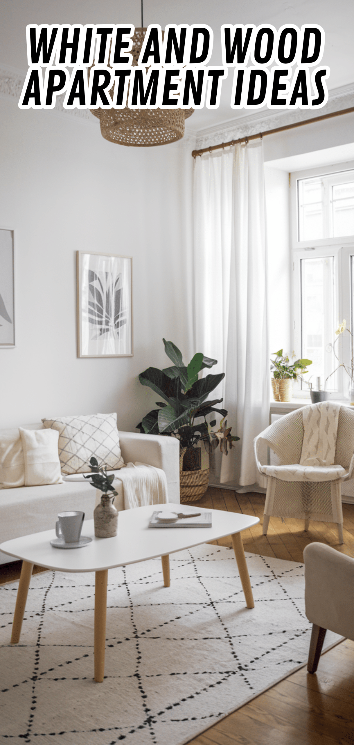 17 White and Wood Apartment Ideas to Fall in Love With