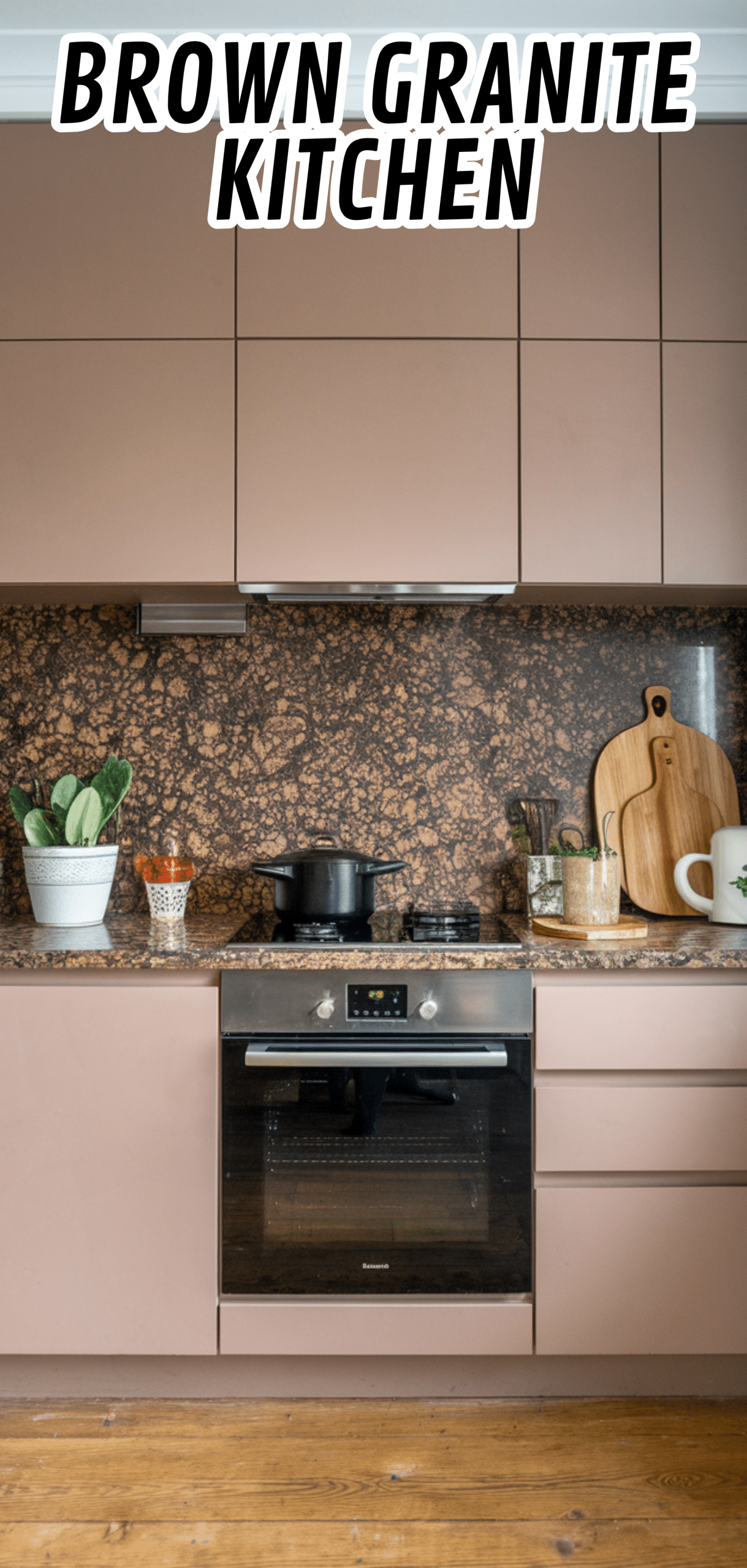 15 Fantasy Brown Granite Kitchen Designs That Wow Guests