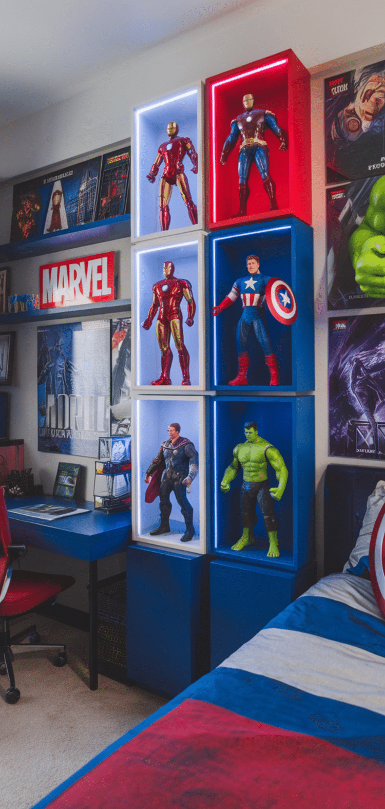 14 Perfect Marvel Bedroom Ideas - The Mega Mom