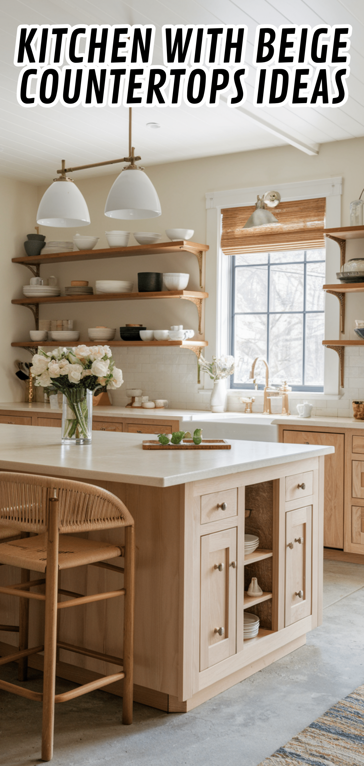 15 Kitchen with Beige Countertops Ideas You'll Love