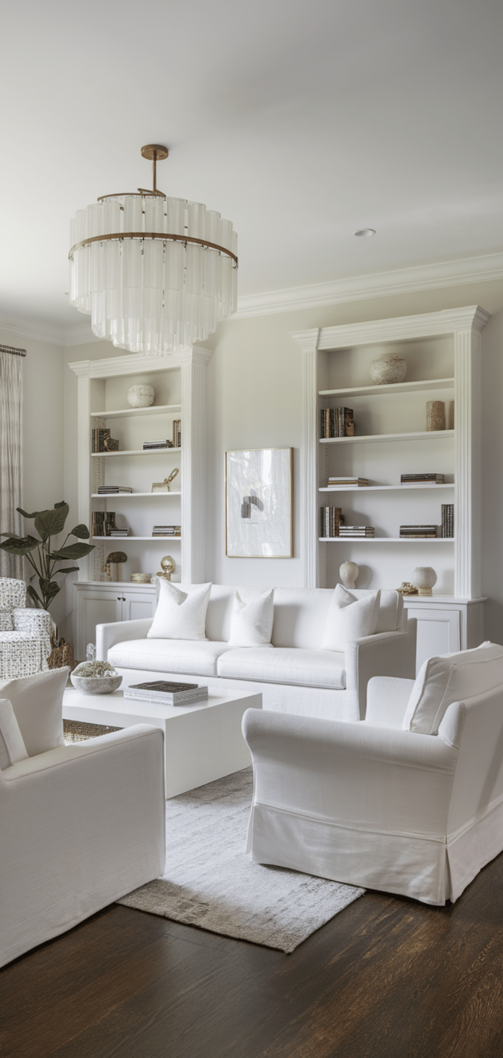 Perfect White Living Room Decor