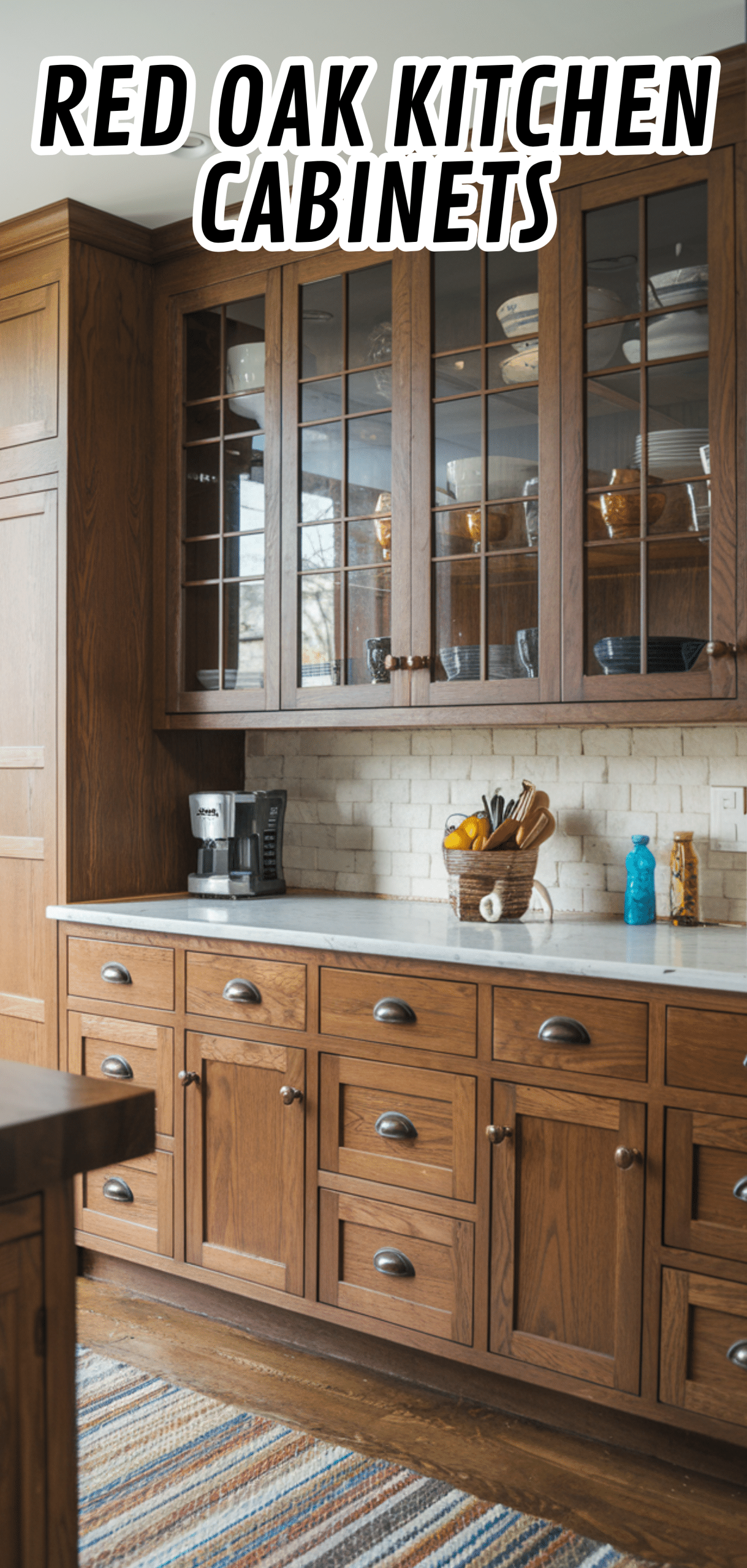 16 Perfect Red Oak Kitchen Cabinets