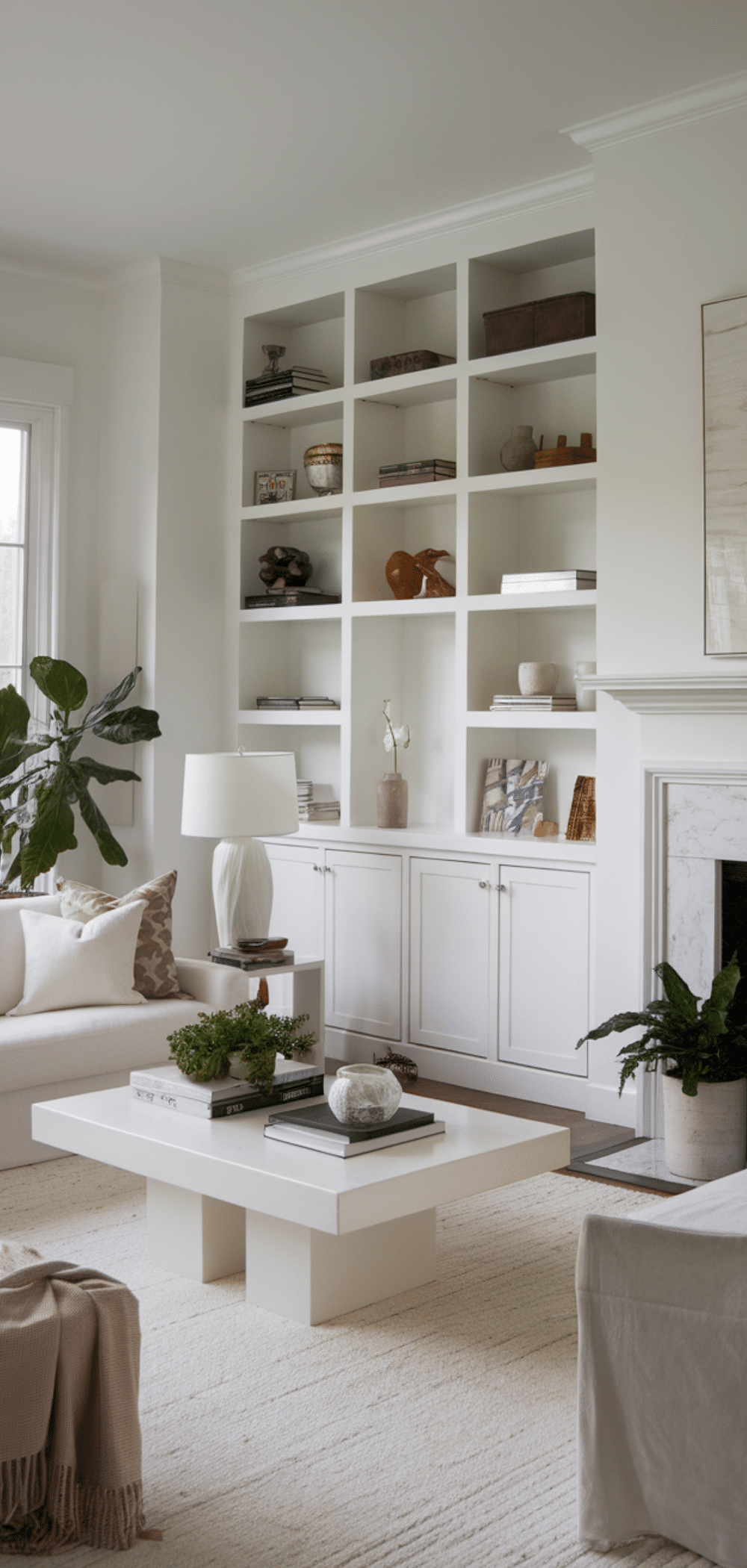 Perfect White Living Room Decor