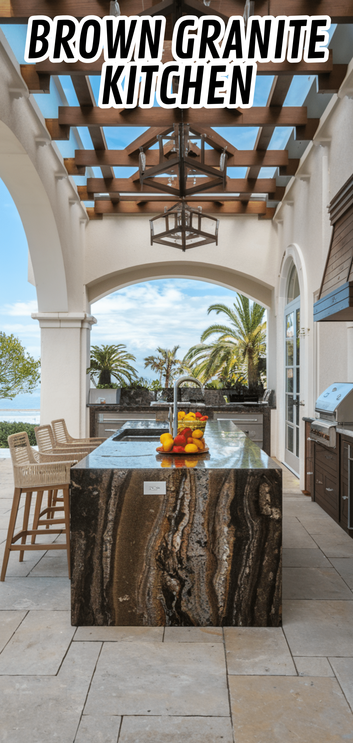 15 Fantasy Brown Granite Kitchen Designs That Wow Guests
