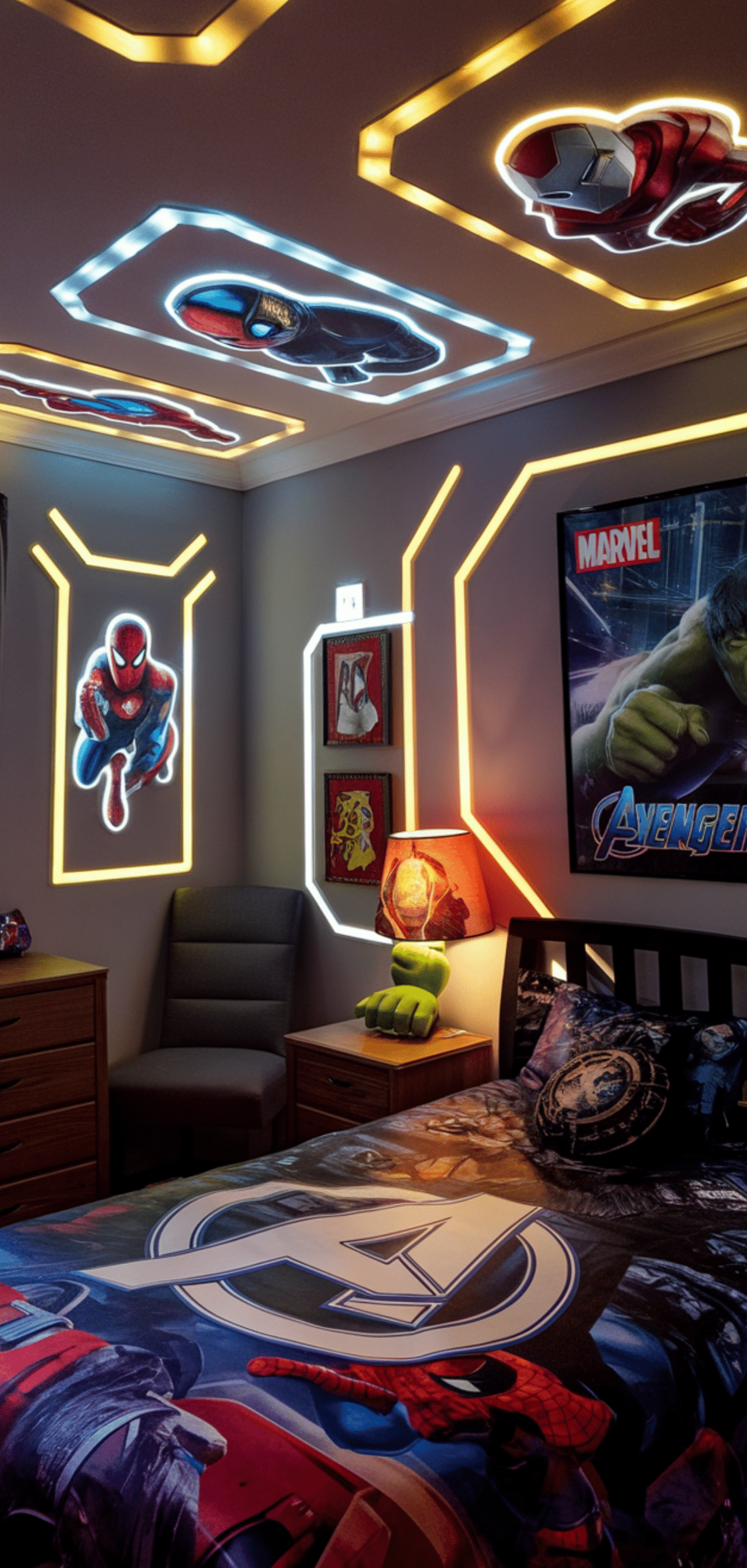 Perfect Marvel Bedroom Ideas