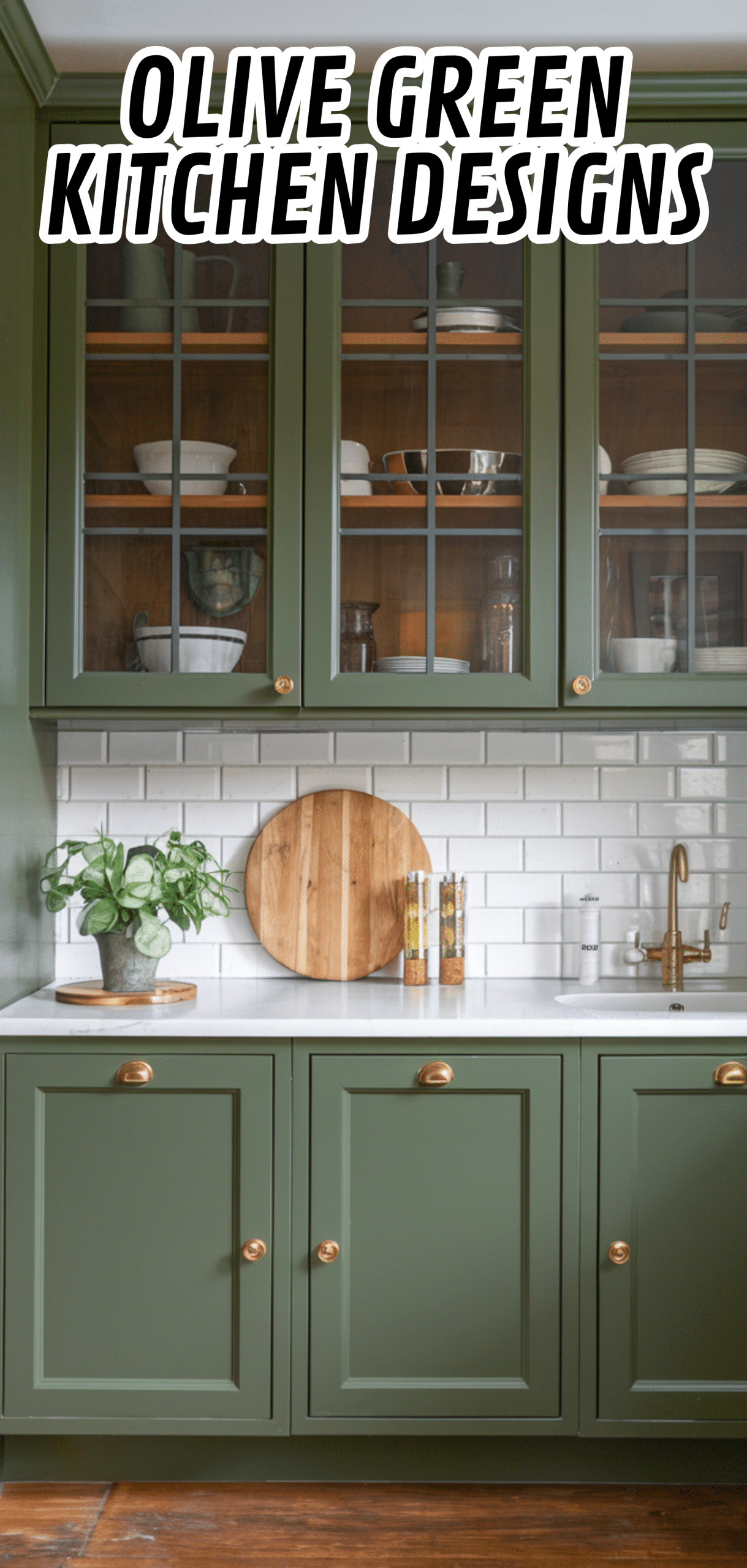 15 Best Olive Green Kitchen Designs