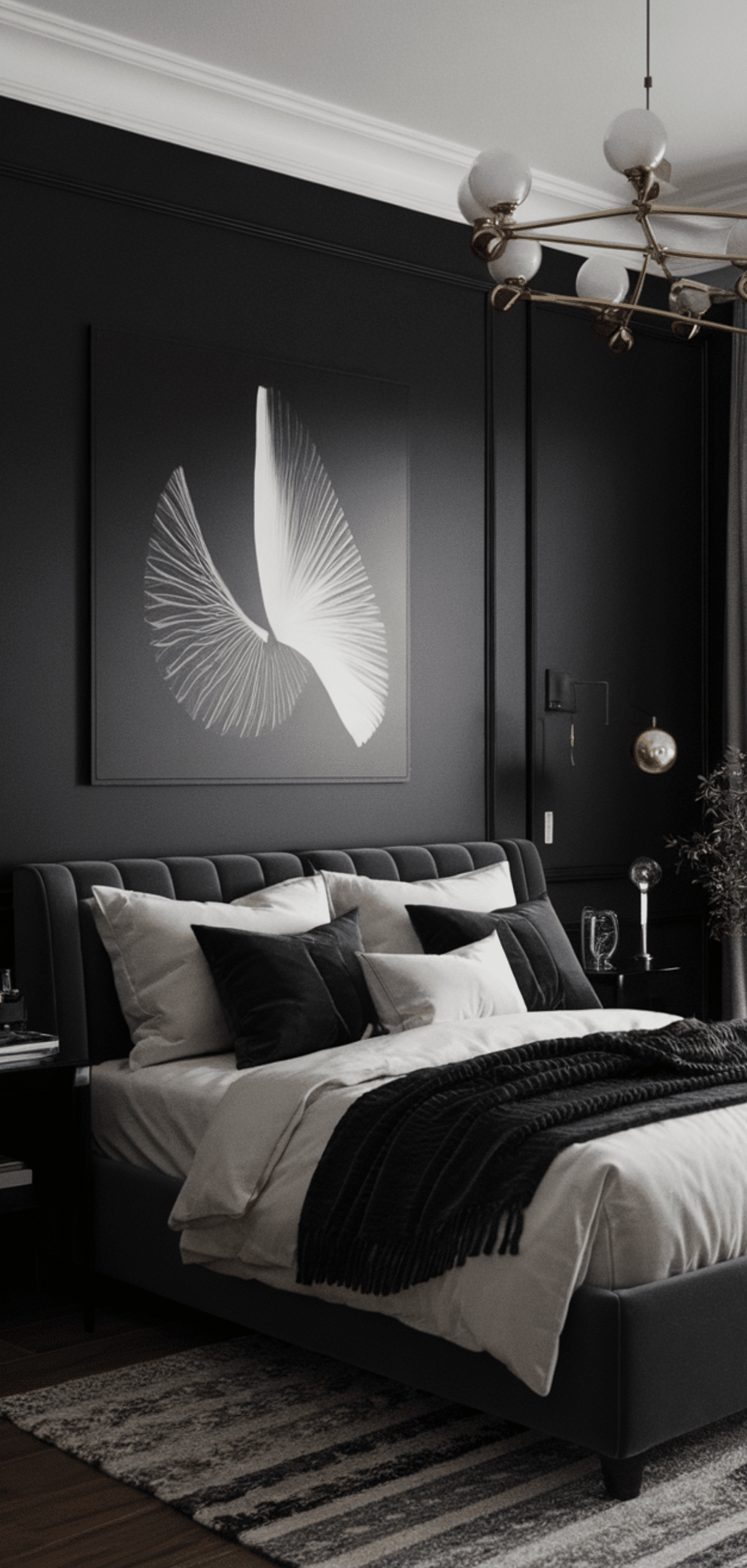 Creative Shades of Dark and Moody Bedroom Ideas