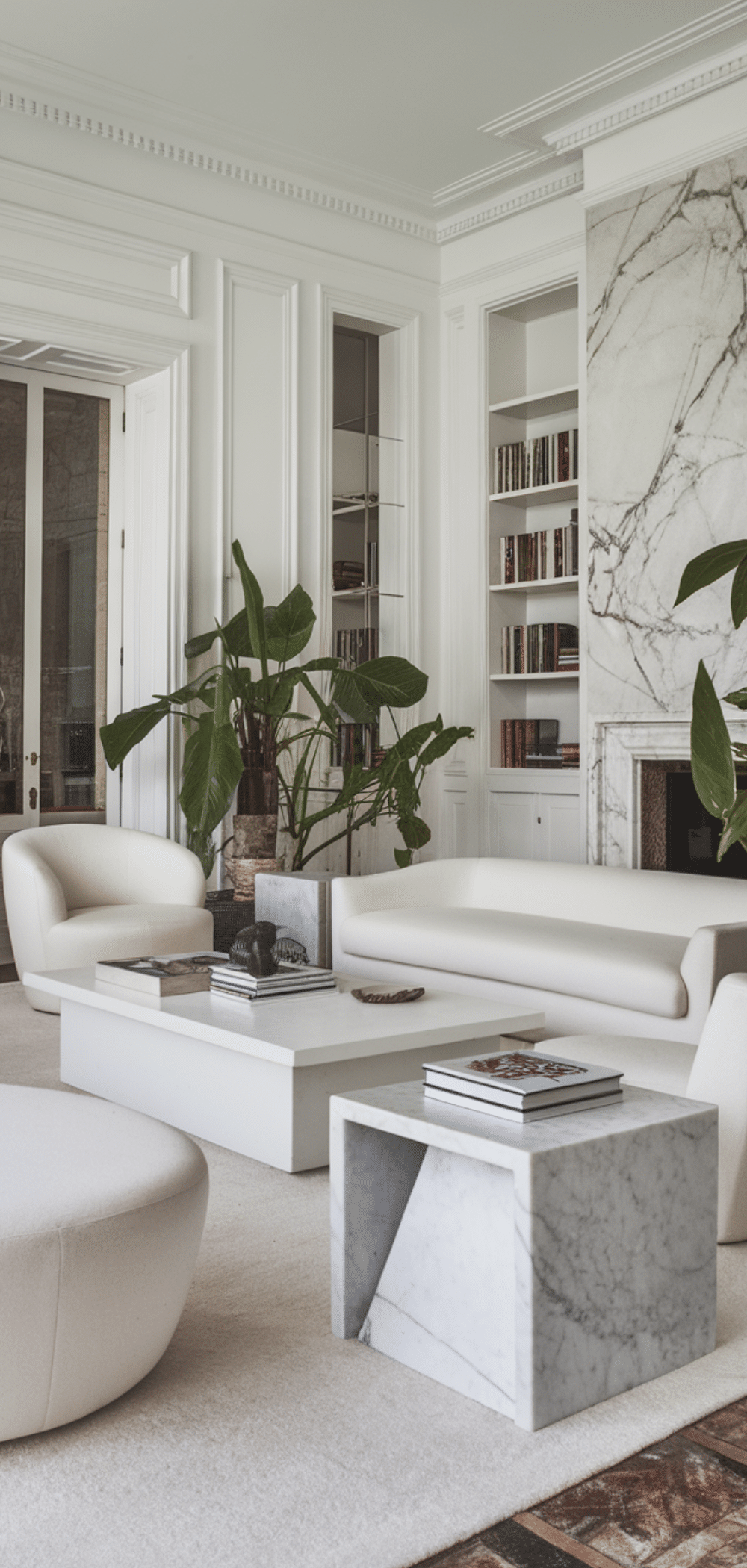Perfect White Living Room Decor