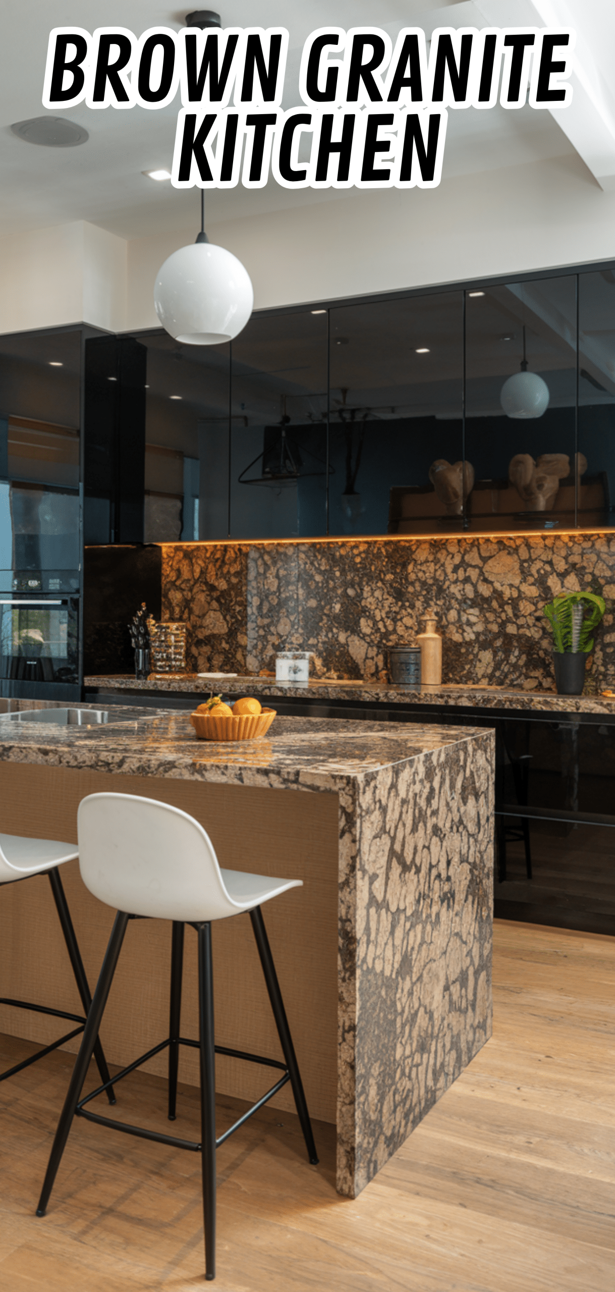 15 Fantasy Brown Granite Kitchen Designs That Wow Guests
