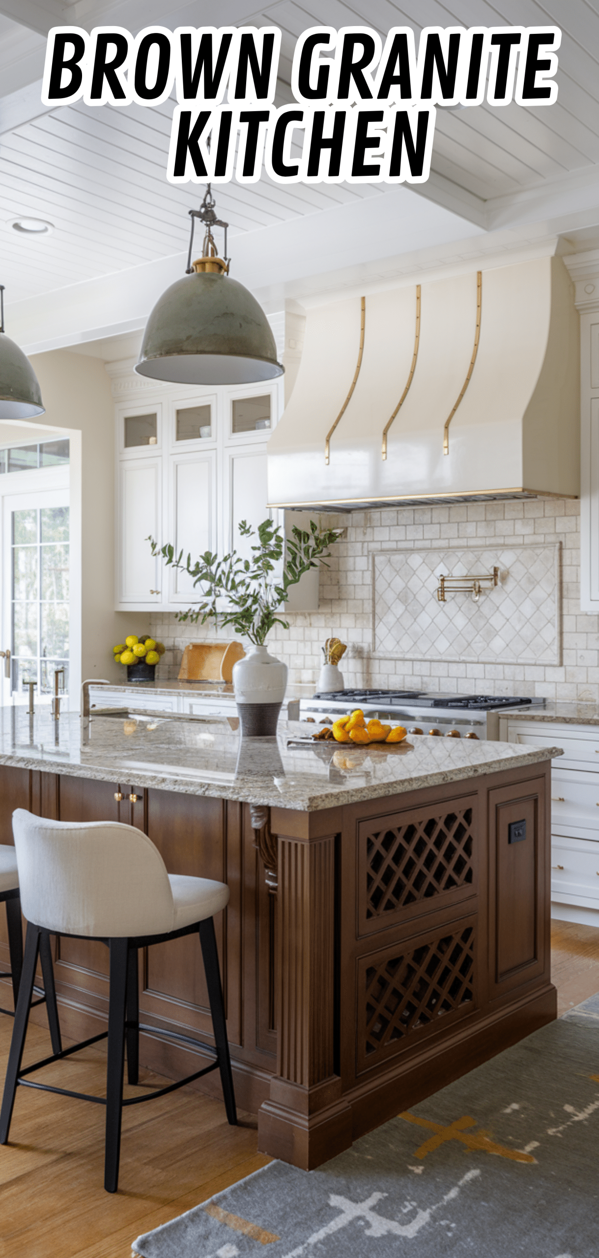 15 Fantasy Brown Granite Kitchen Designs That Wow Guests