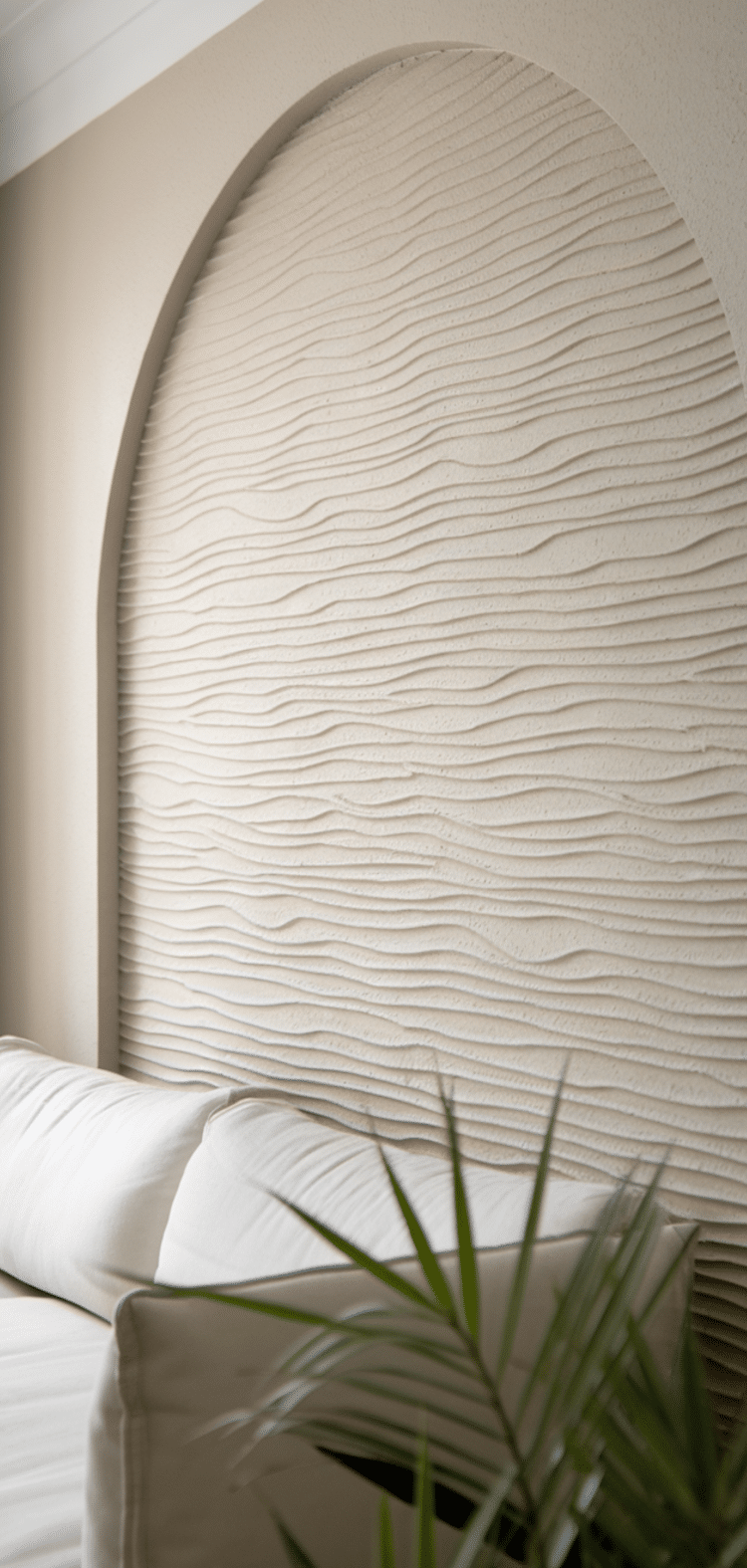 Textured Accent Walls For Small Apartments