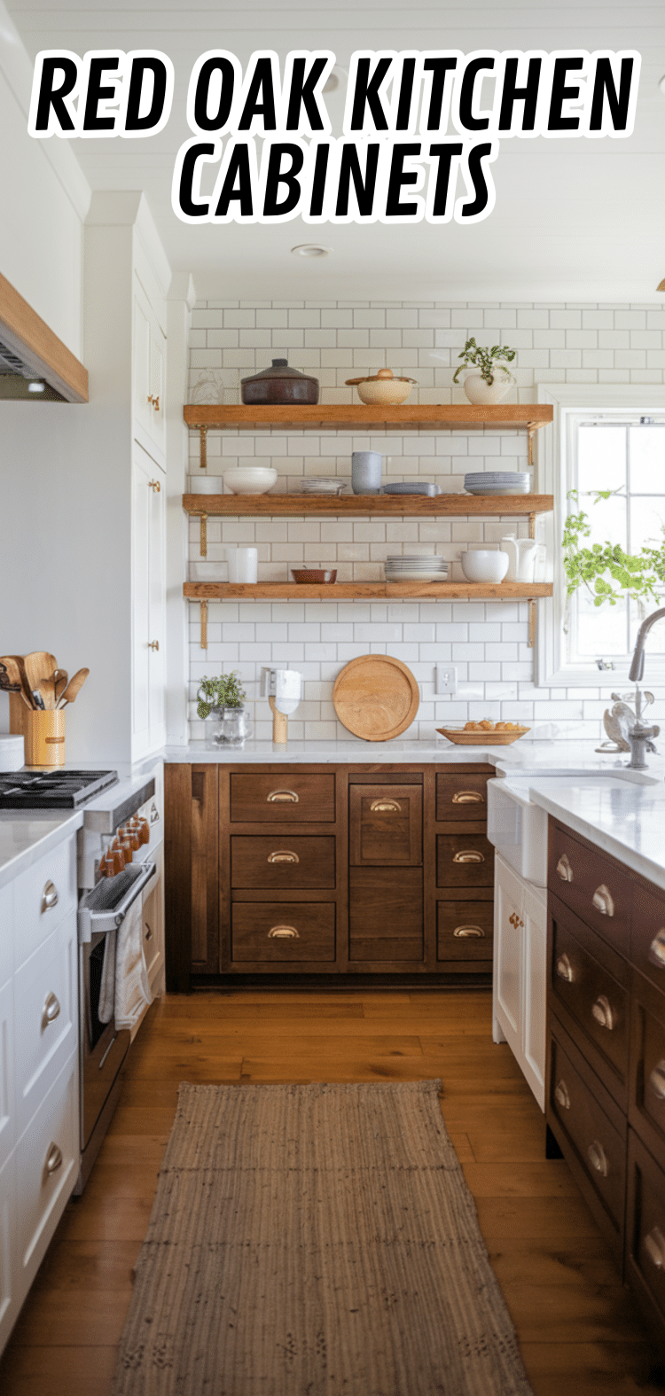 16 Perfect Red Oak Kitchen Cabinets - The Mega Mom