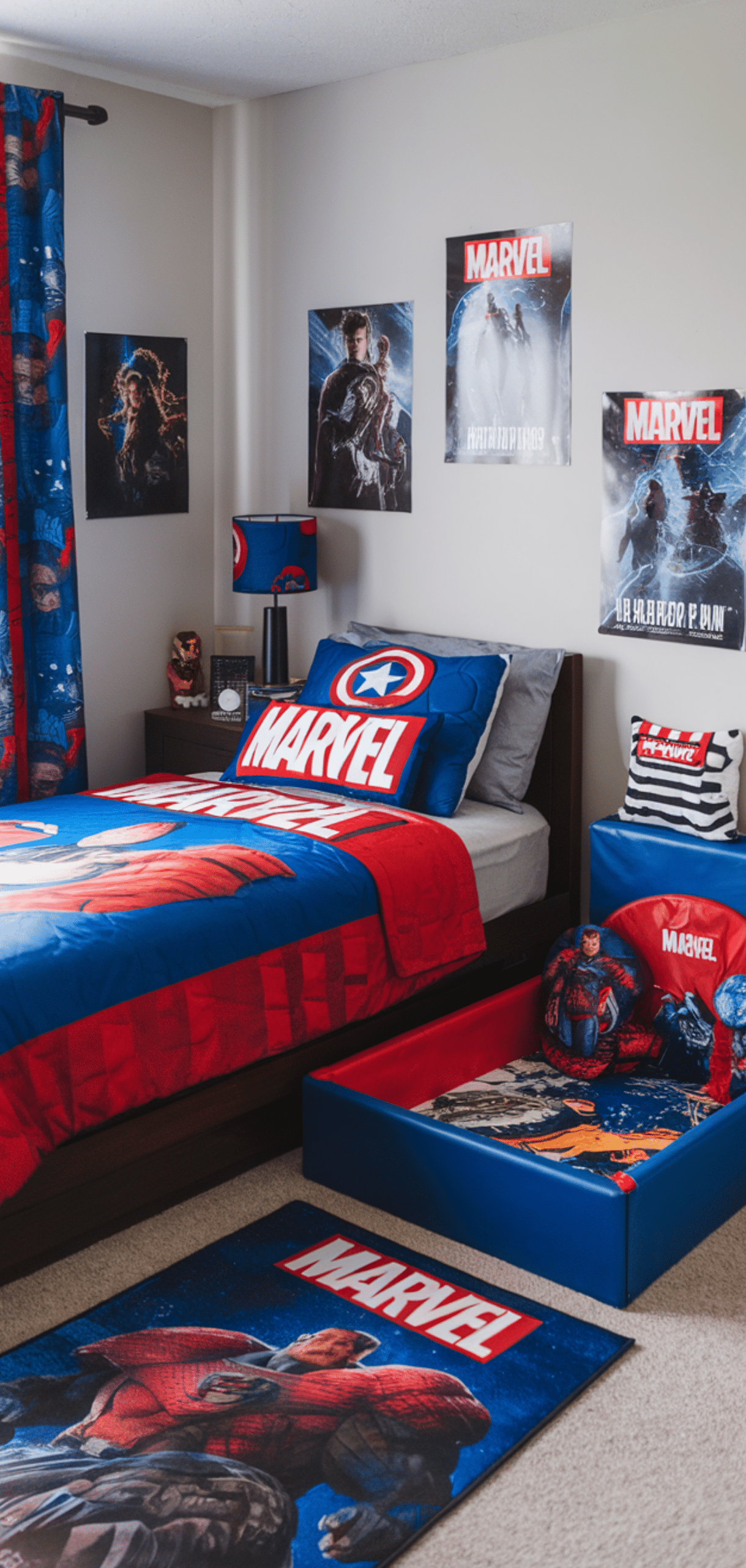 Perfect Marvel Bedroom Ideas