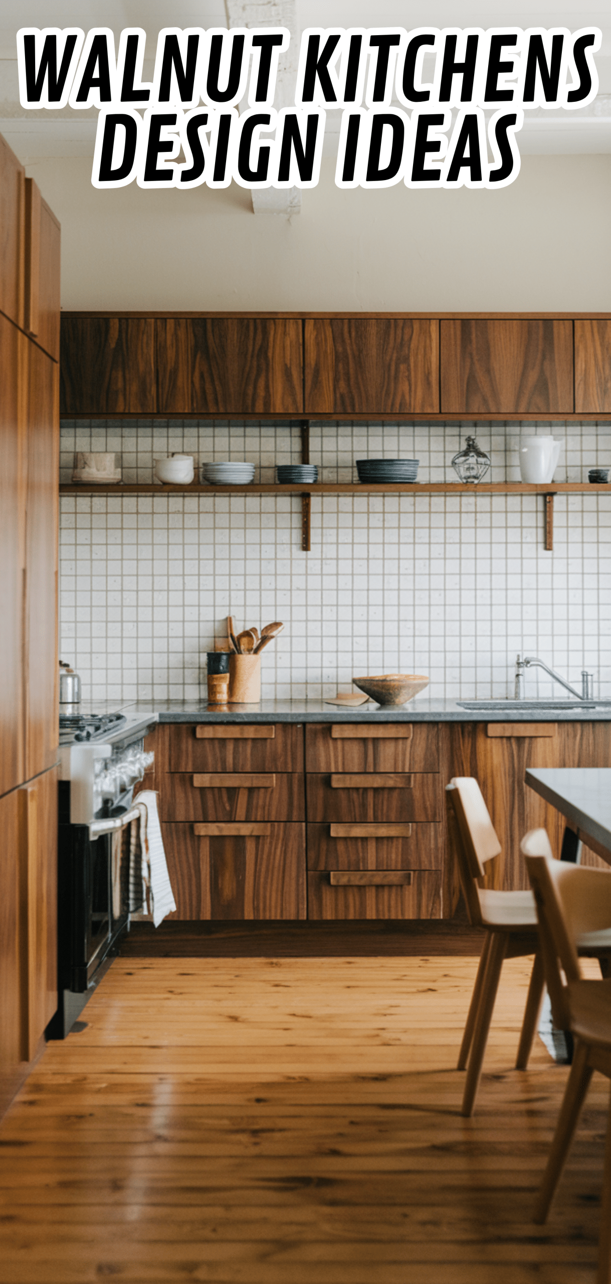 17 Creative Walnut Kitchens Design Ideas
