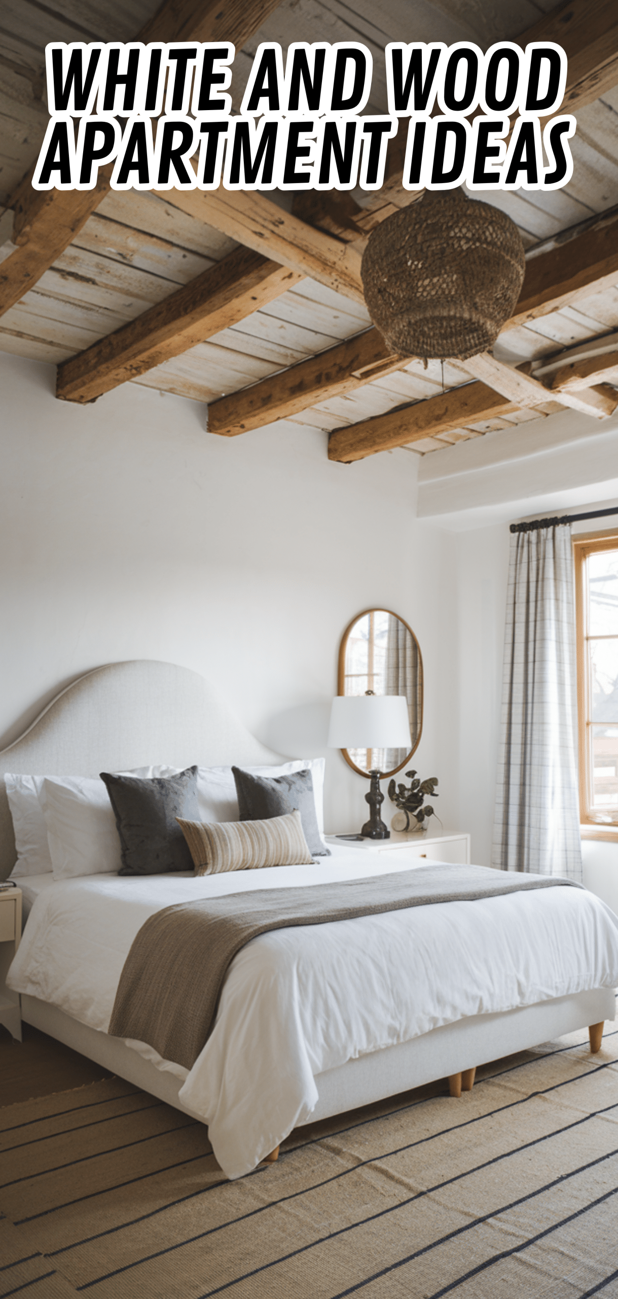 17 White and Wood Apartment Ideas to Fall in Love With