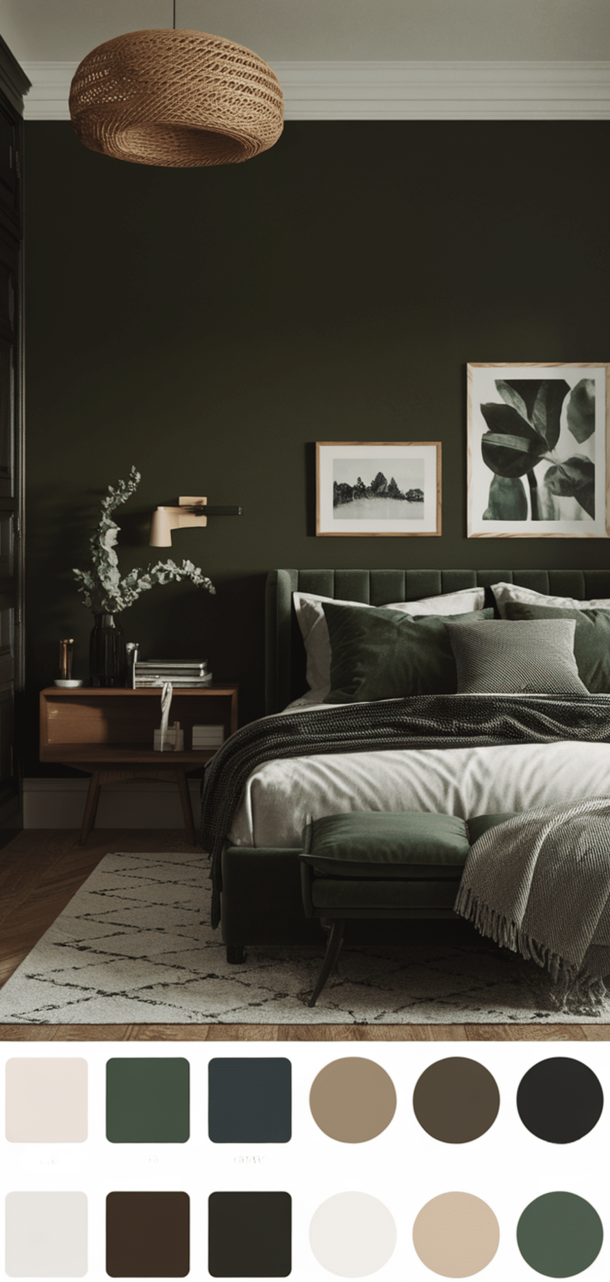 Creative Shades of Dark and Moody Bedroom Ideas