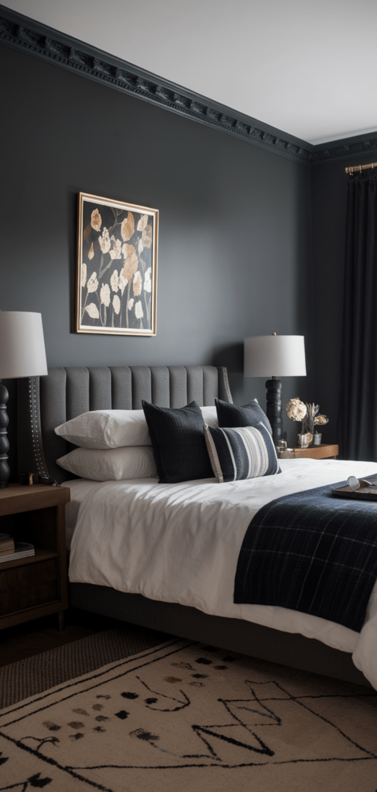 Creative Shades of Dark and Moody Bedroom Ideas