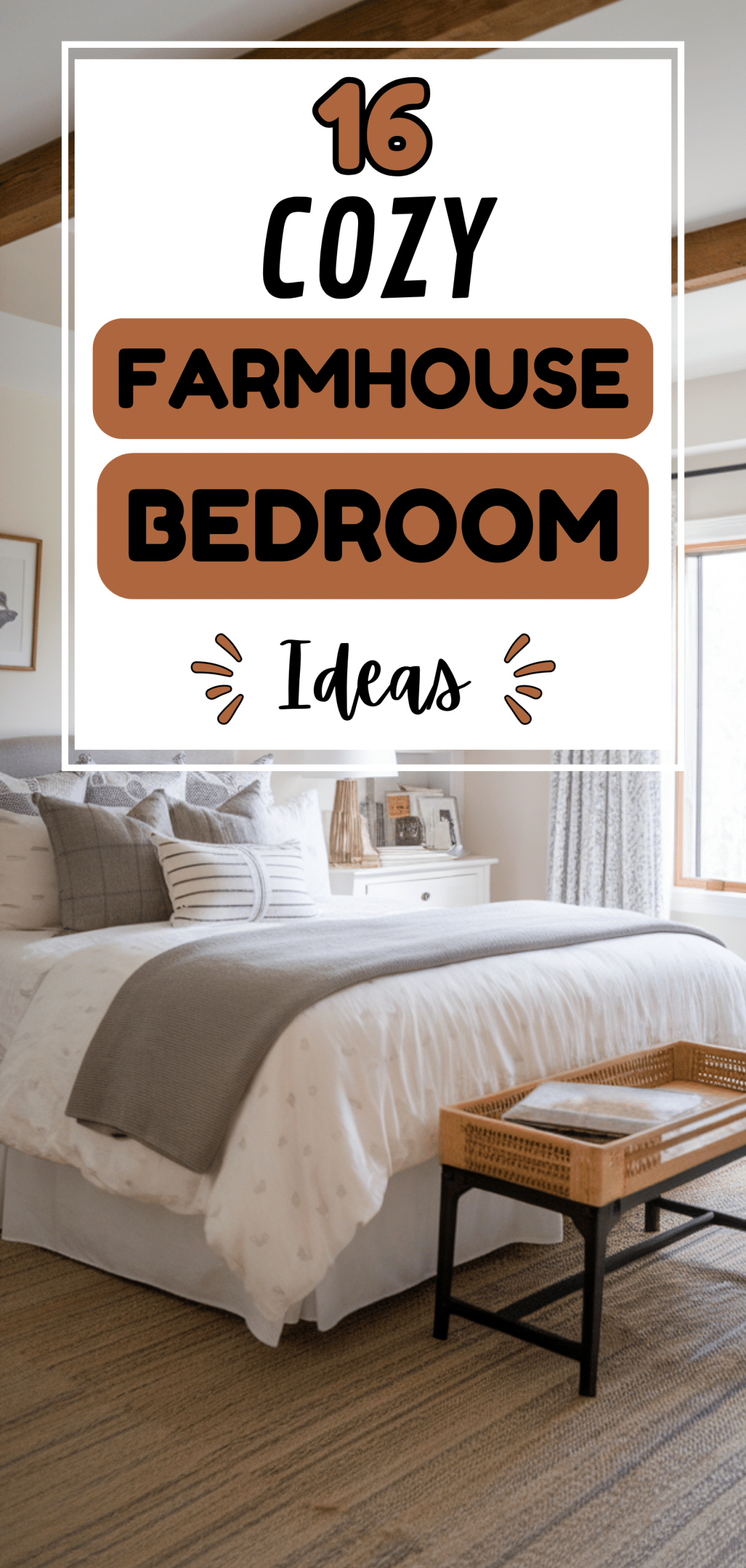Cozy Farmhouse Bedroom Ideas for the Perfect Retreat