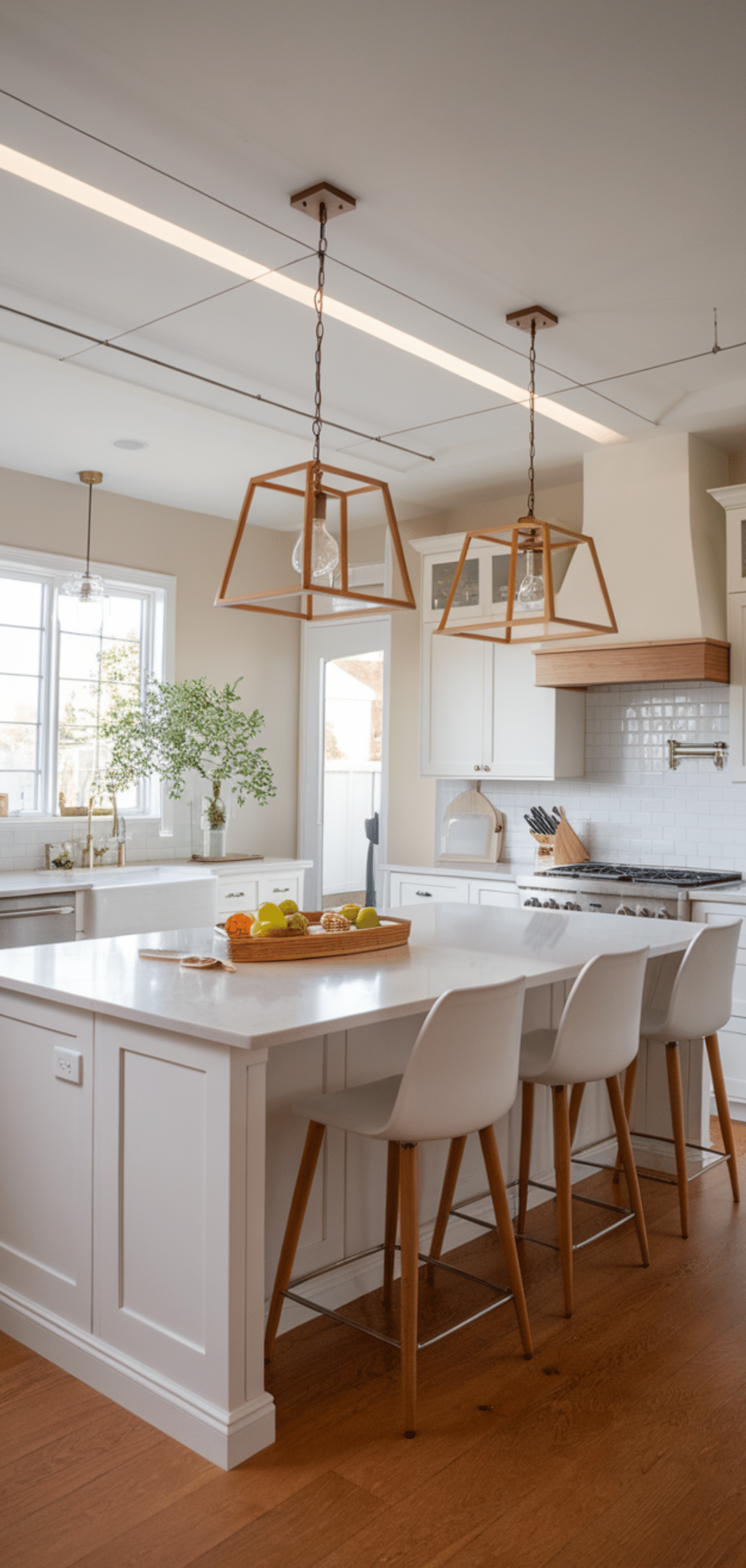Creative Kitchen Lighting Transformation