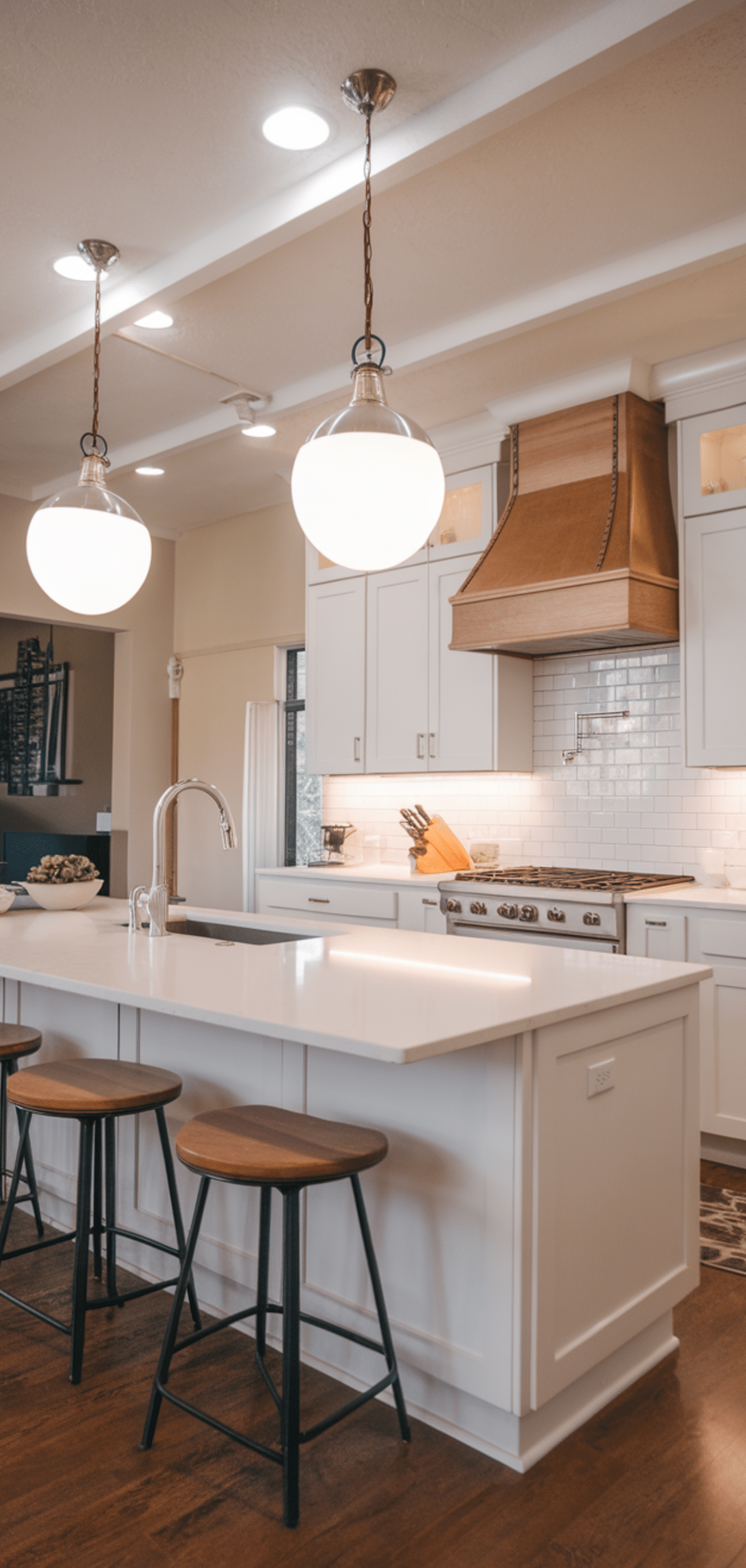Creative Kitchen Lighting Transformation