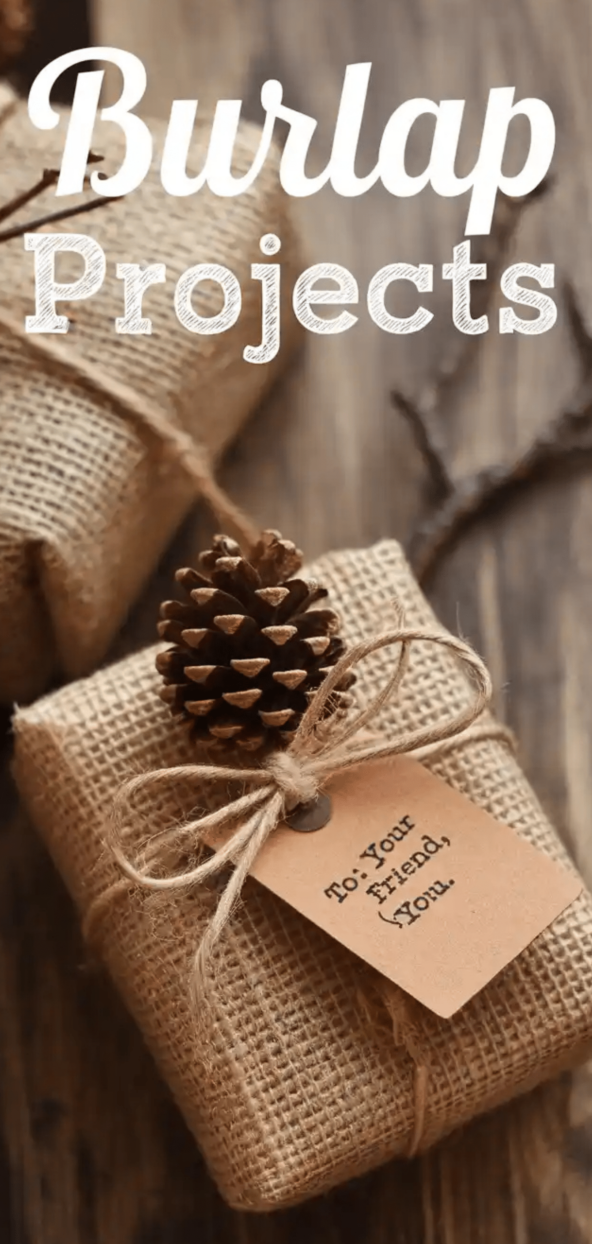Stunning Burlap Projects