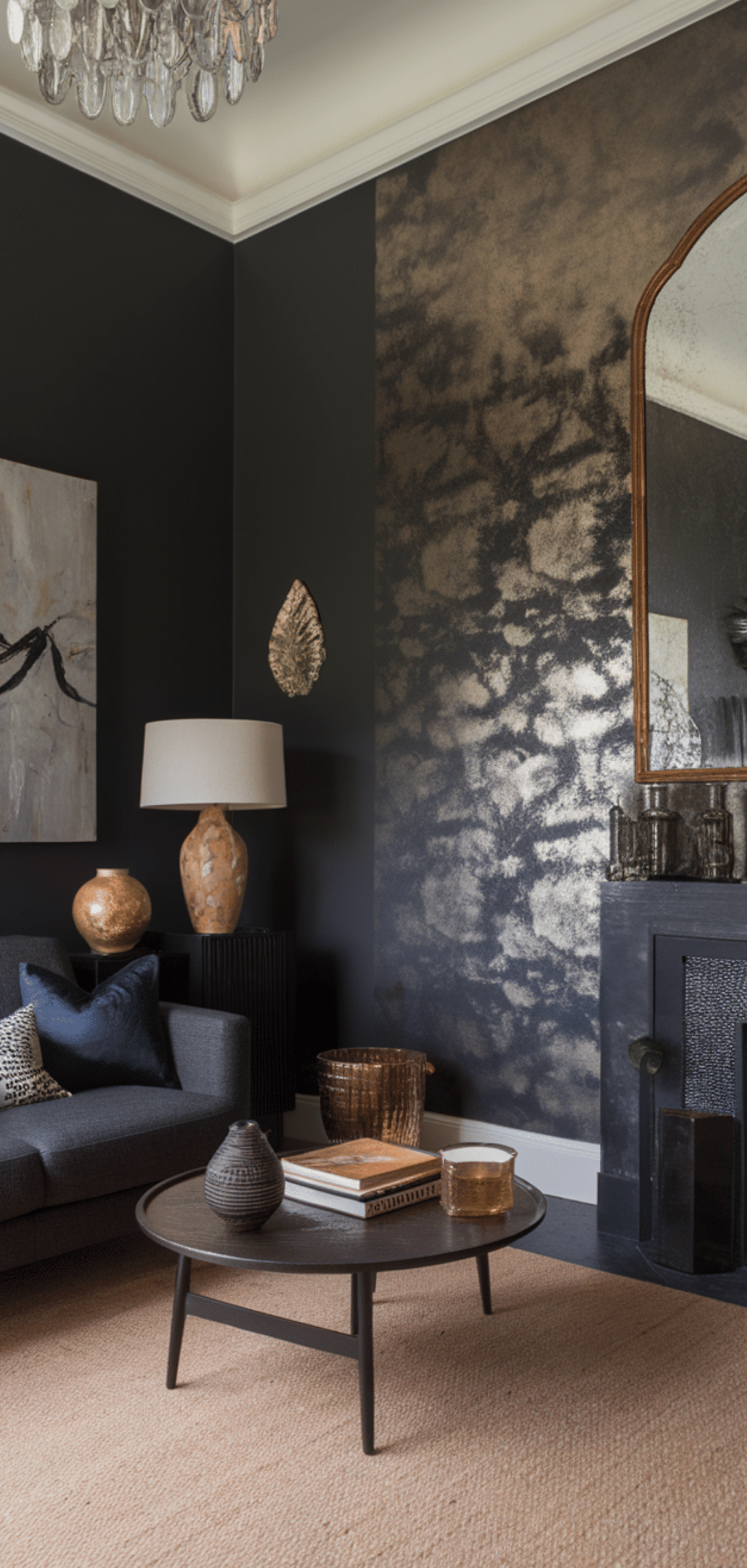 Perfect Half Wallpaper Half Paint Ideas