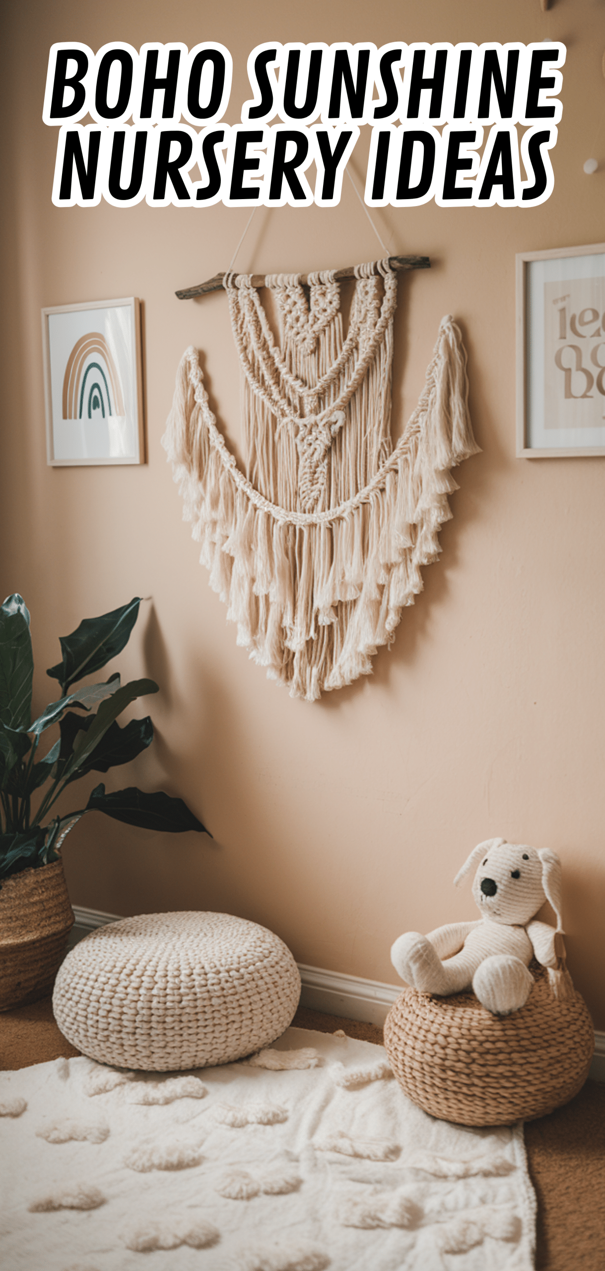16 Stunning Boho Sunshine Nursery Ideas