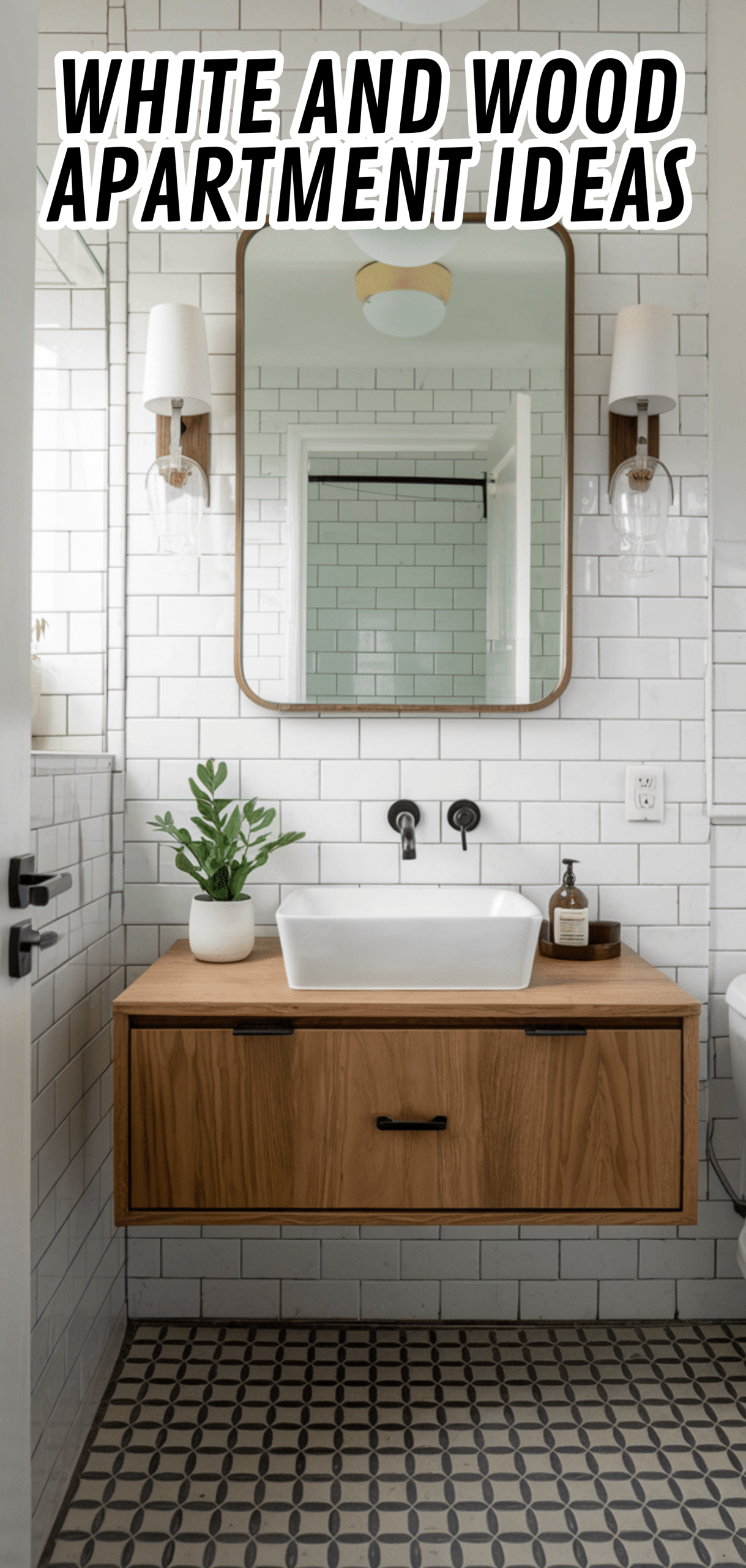 17 White and Wood Apartment Ideas to Fall in Love With