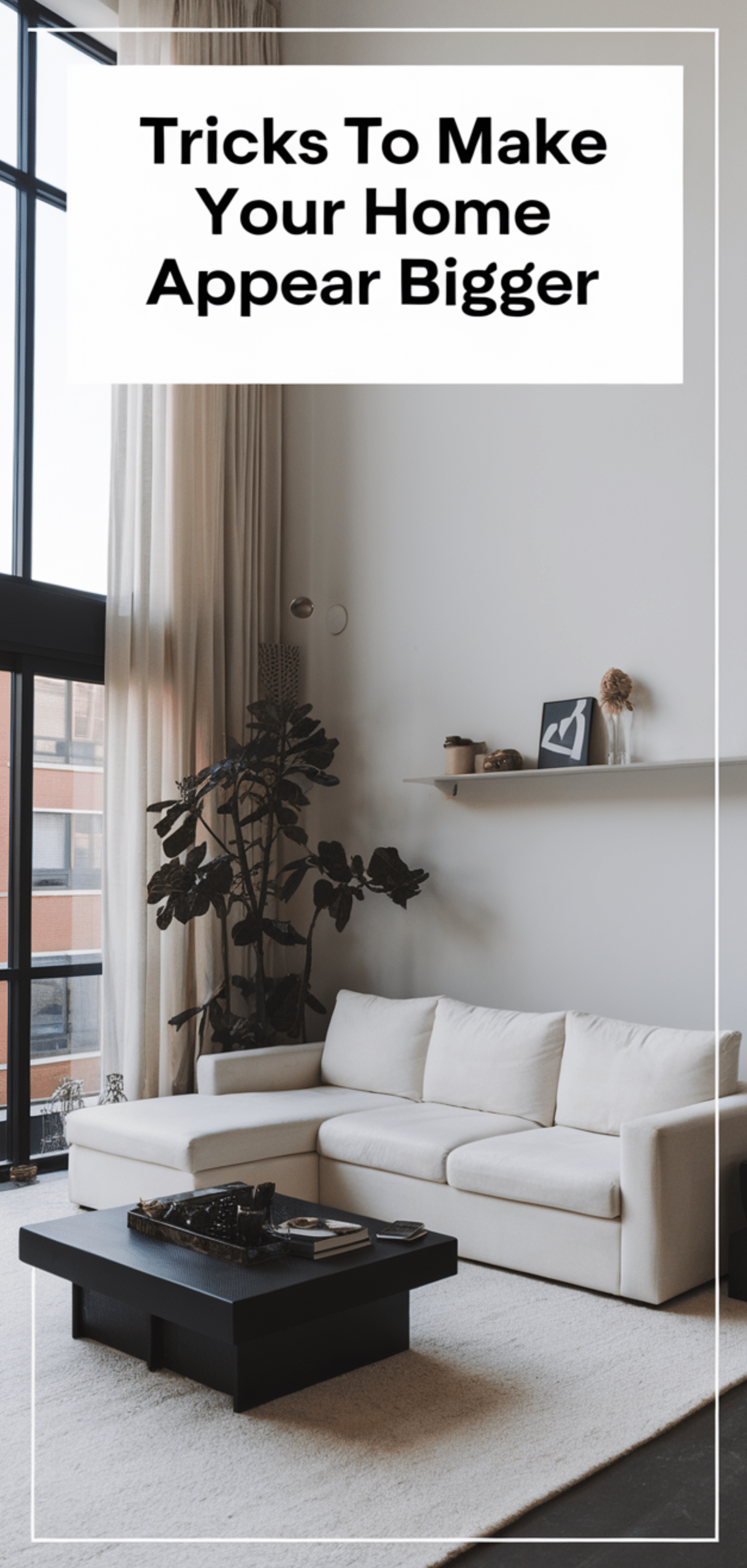 Perfect Tricks to Make Your Home Appear Bigger