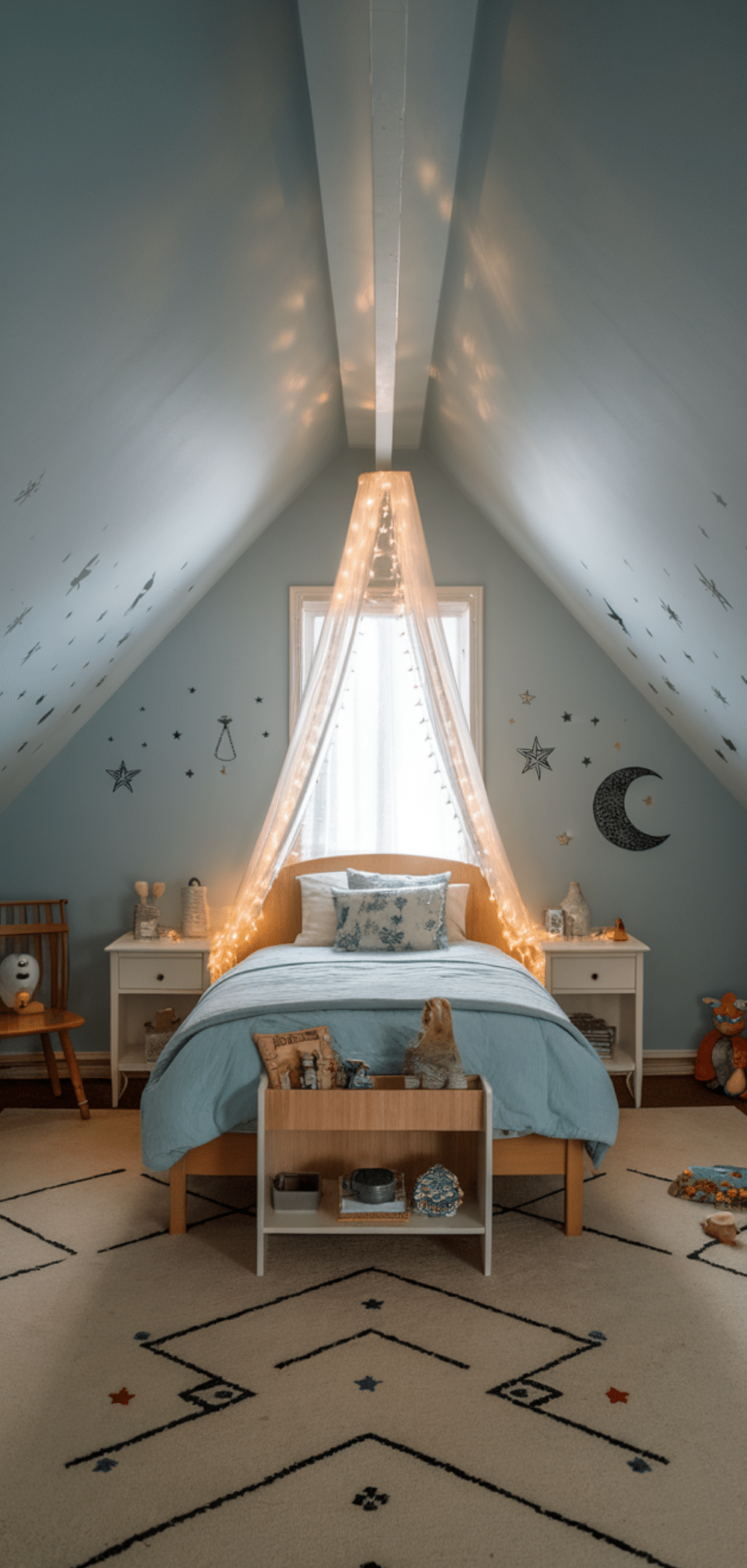 Easy Attic Bedroom Ideas for Kids