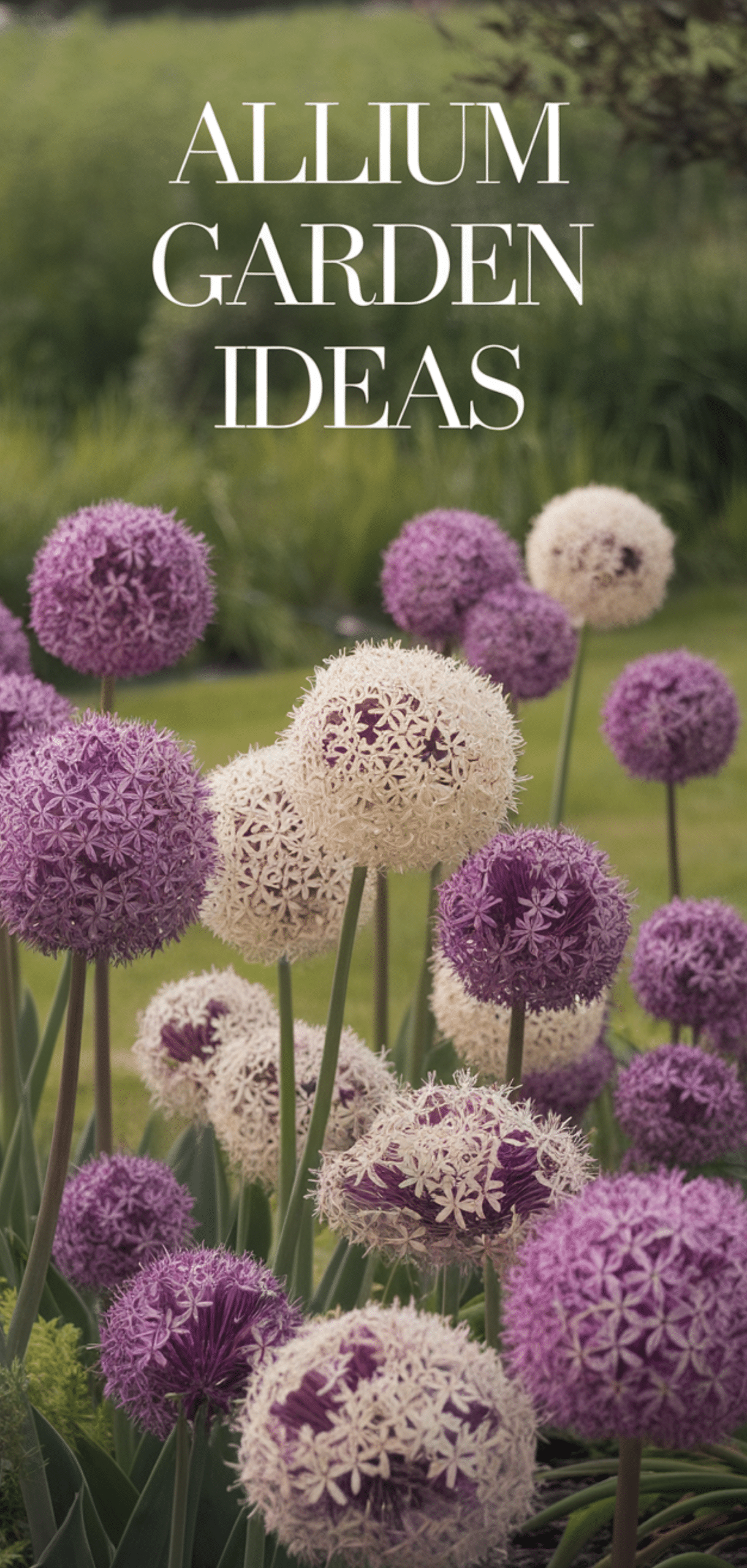 Gorgeous Allium Garden Ideas
