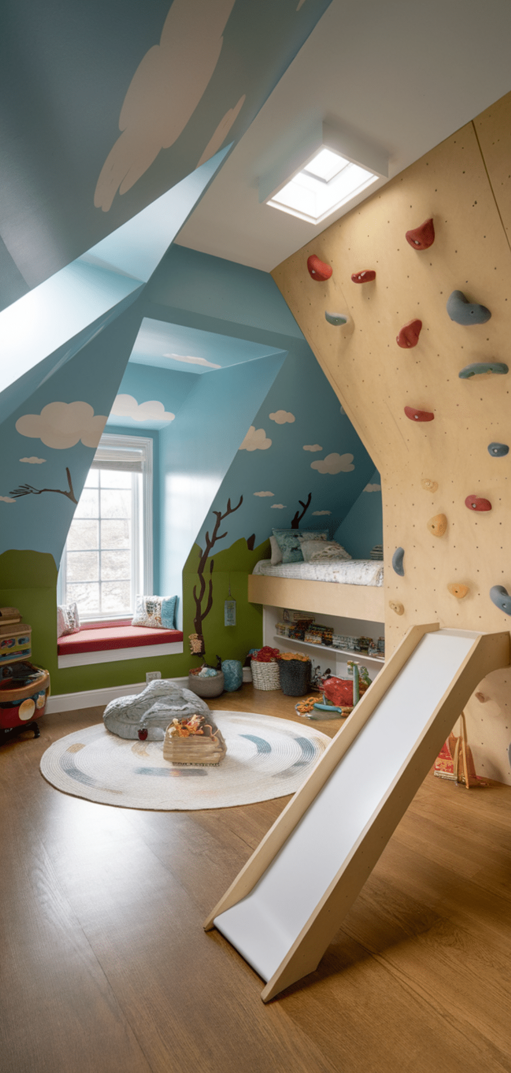 Easy Attic Bedroom Ideas for Kids