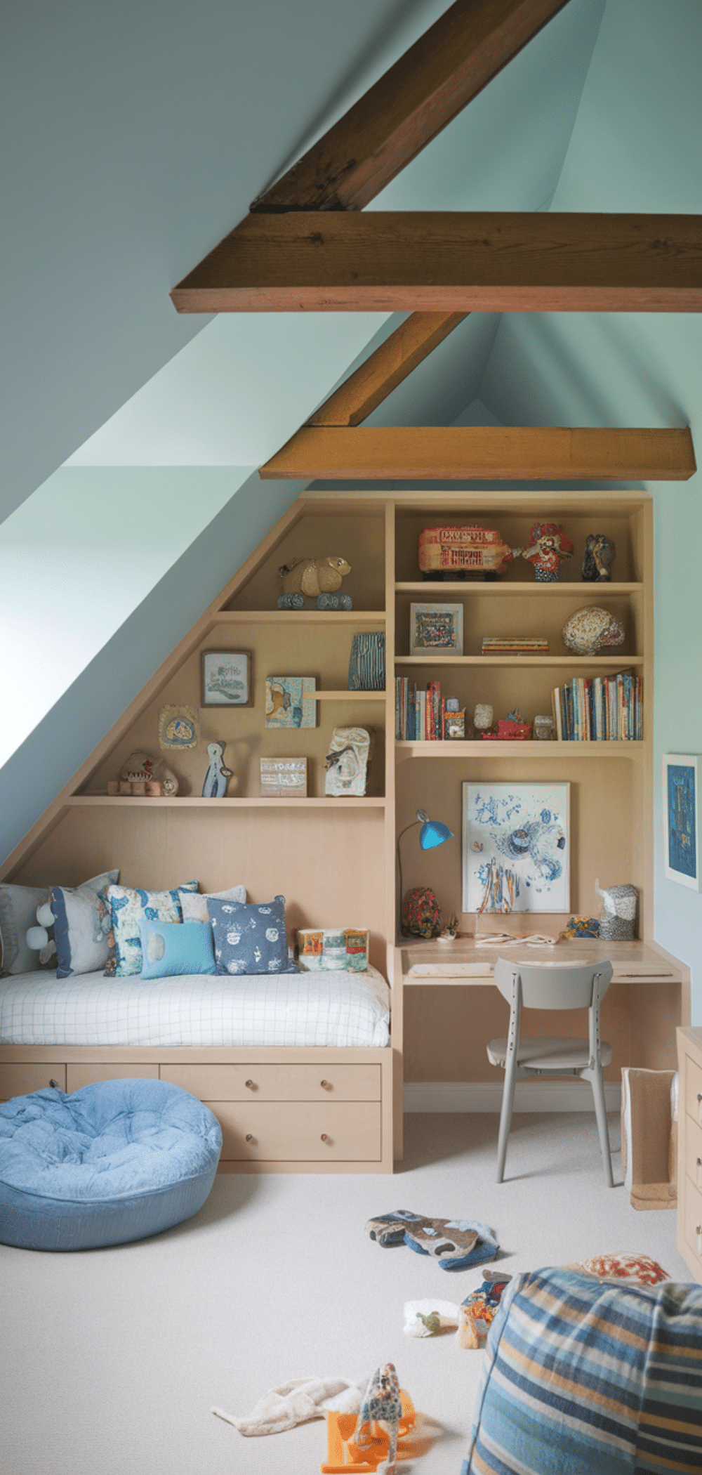 Easy Attic Bedroom Ideas for Kids