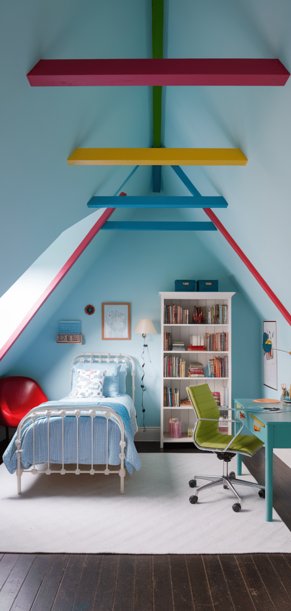 Easy Attic Bedroom Ideas for Kids