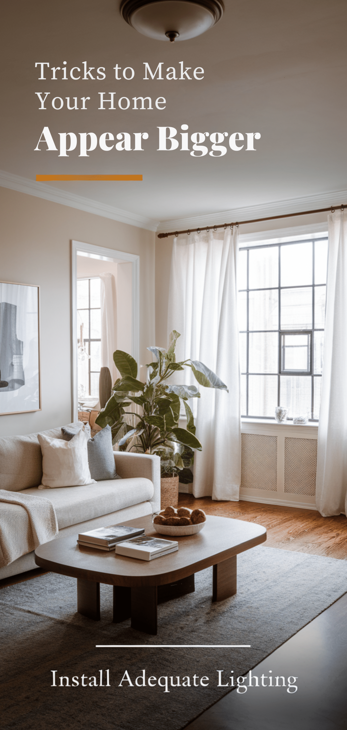Perfect Tricks to Make Your Home Appear Bigger