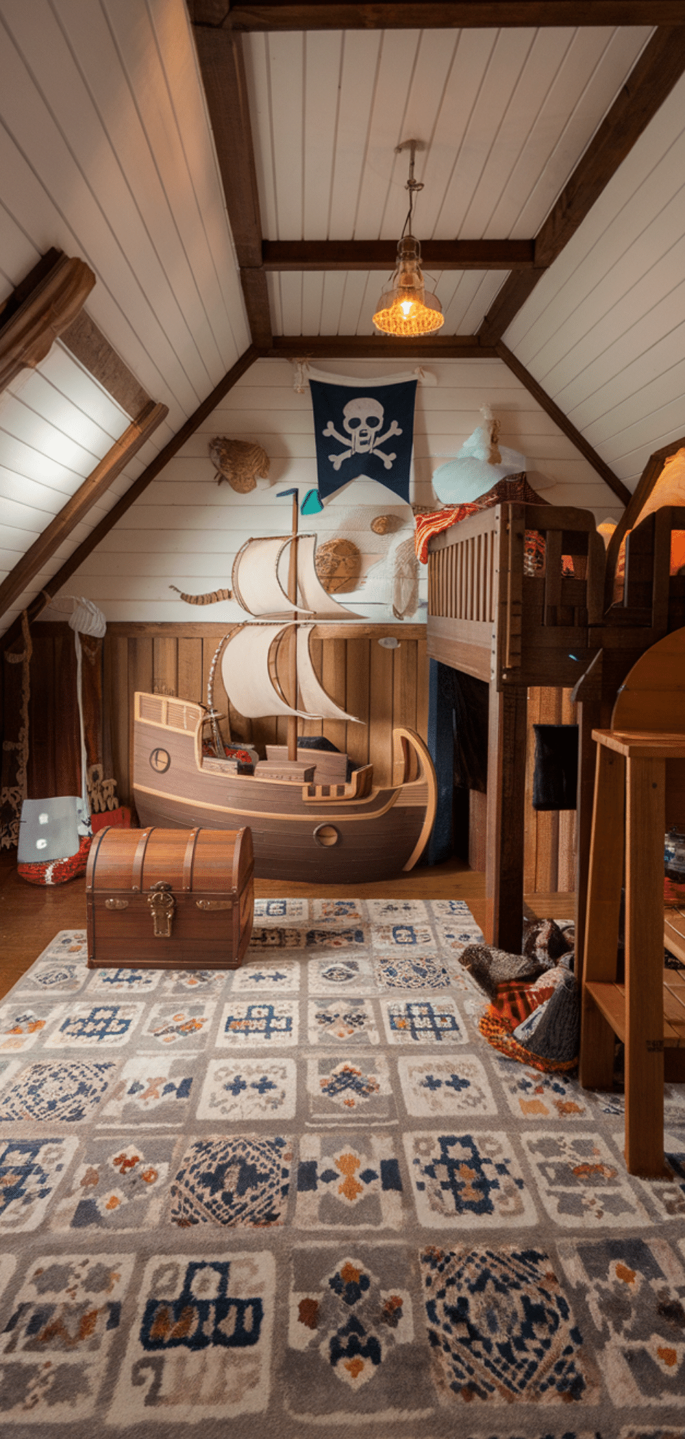 Easy Attic Bedroom Ideas for Kids
