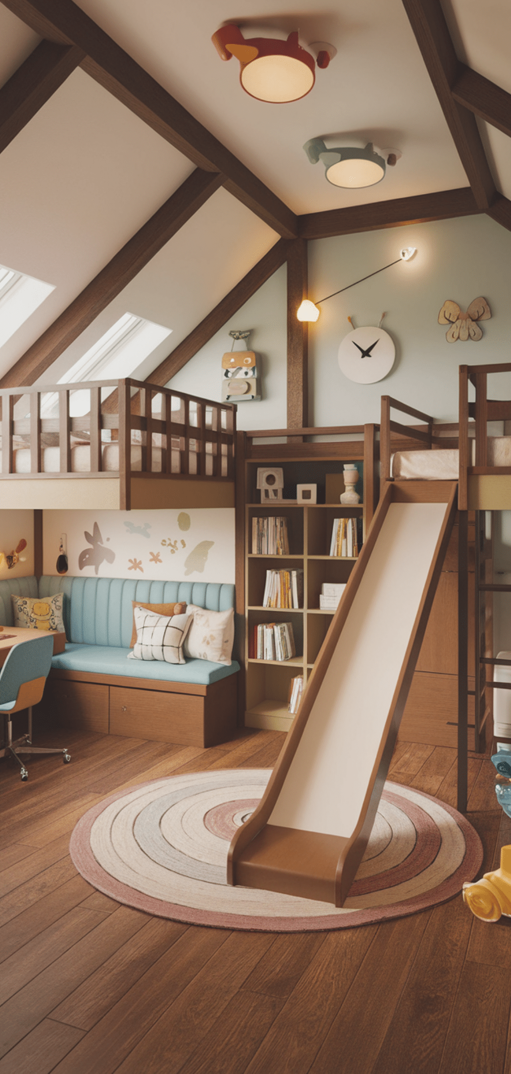 Easy Attic Bedroom Ideas for Kids