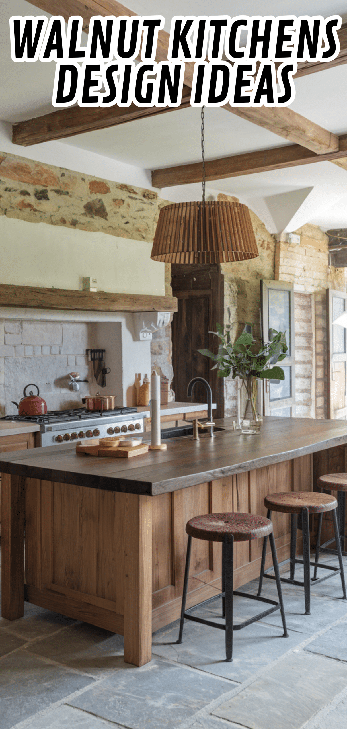 17 Creative Walnut Kitchens Design Ideas