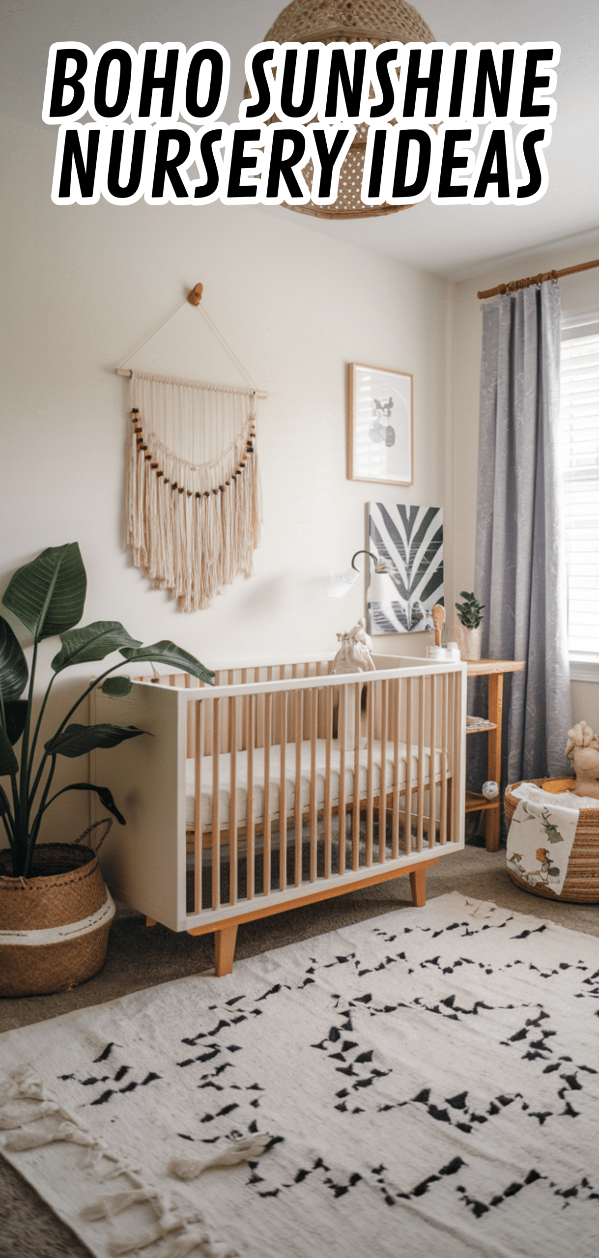 16 Stunning Boho Sunshine Nursery Ideas