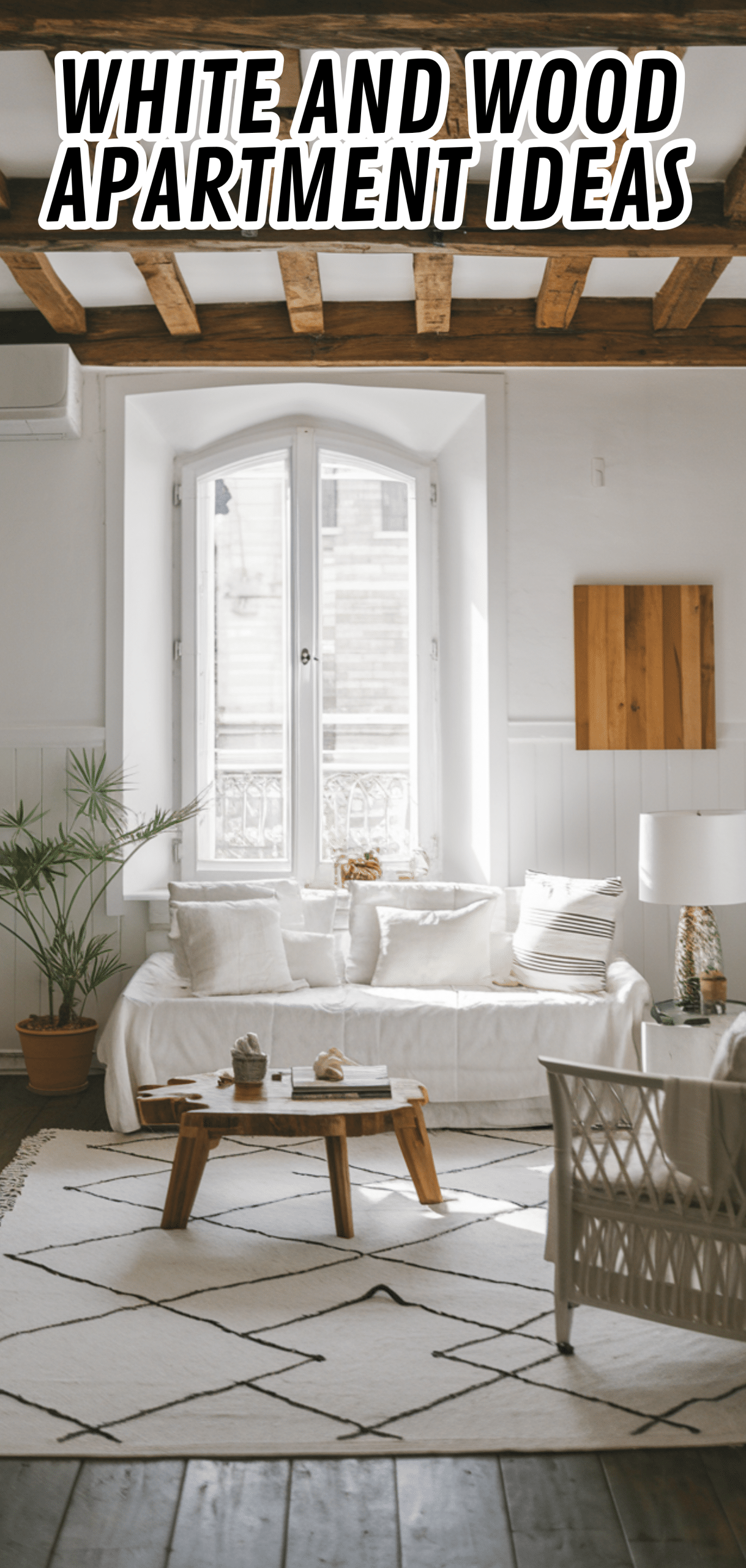 17 White and Wood Apartment Ideas to Fall in Love With